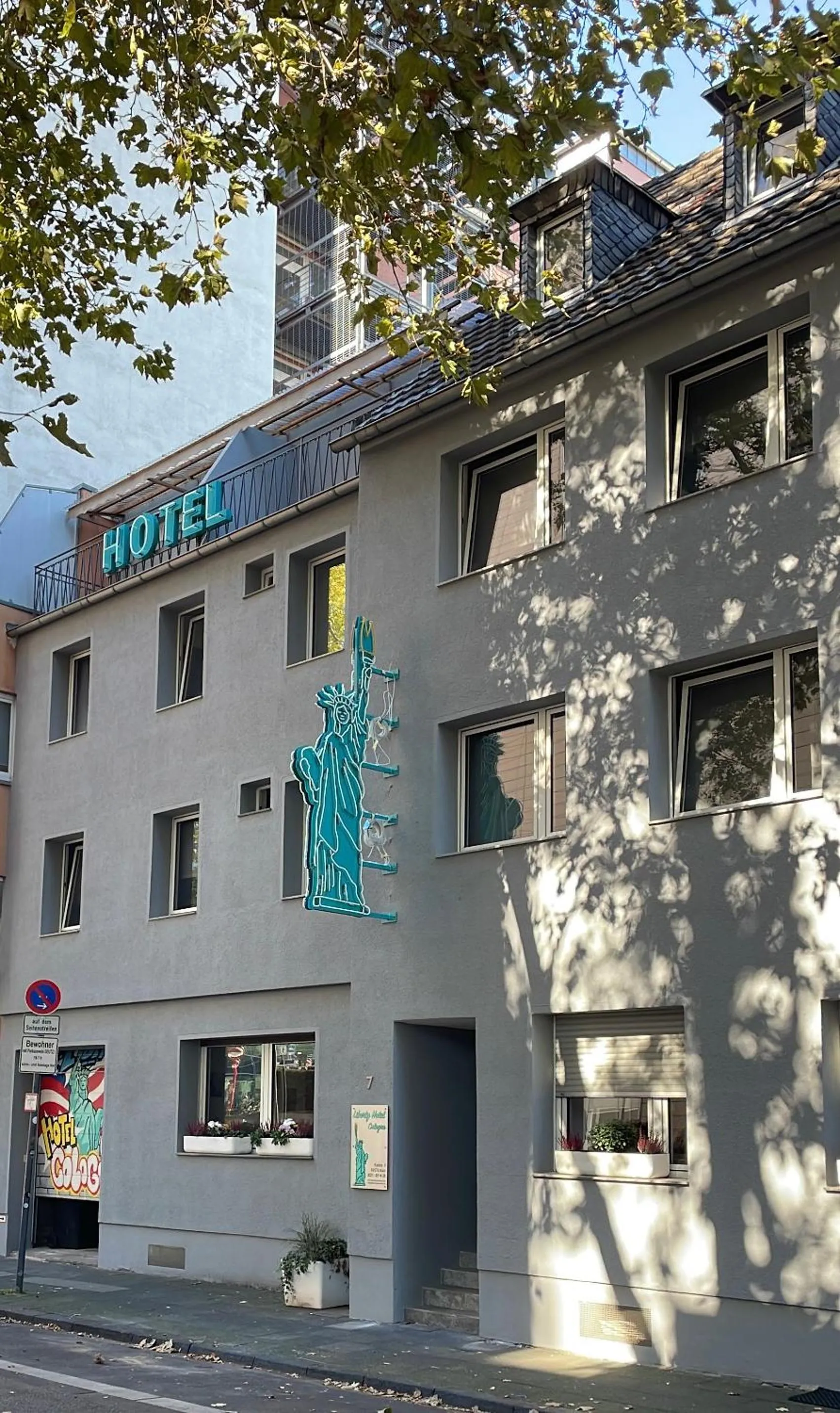 Property building in Liberty Hotel Cologne