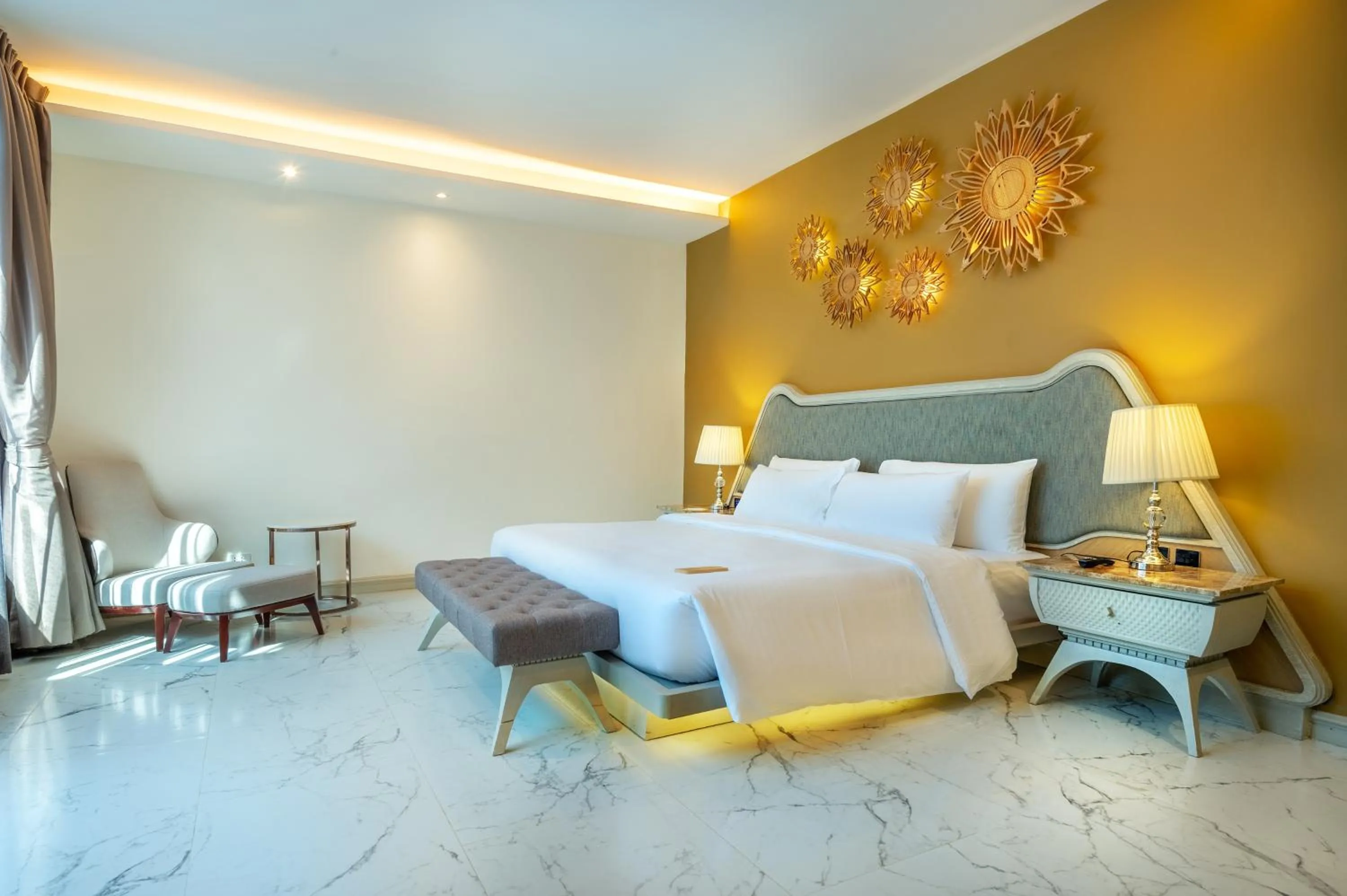 Bedroom, Bed in Phukalini Luxury Pool Villa & Onsen