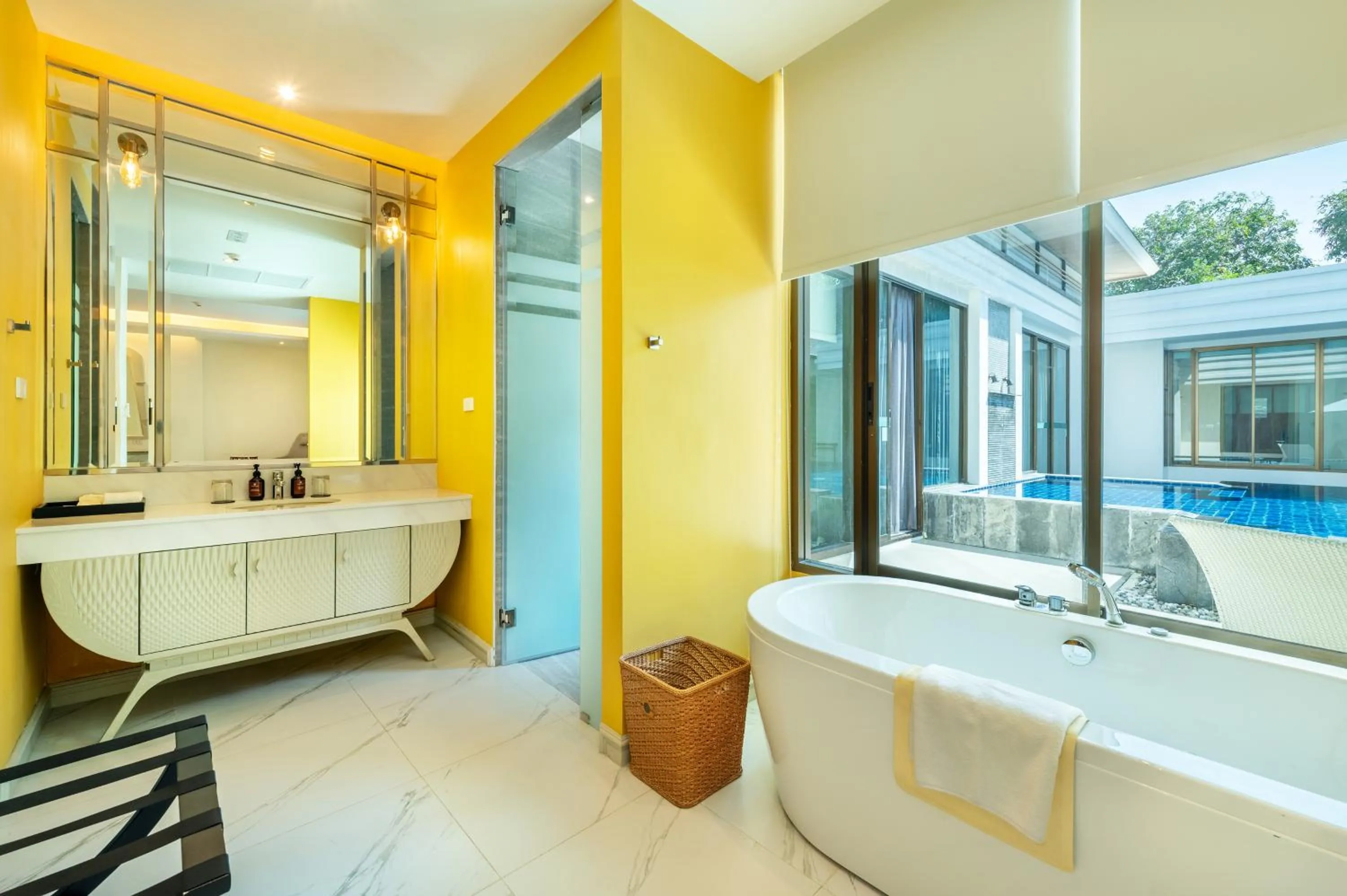 Pool view in Phukalini Luxury Pool Villa & Onsen