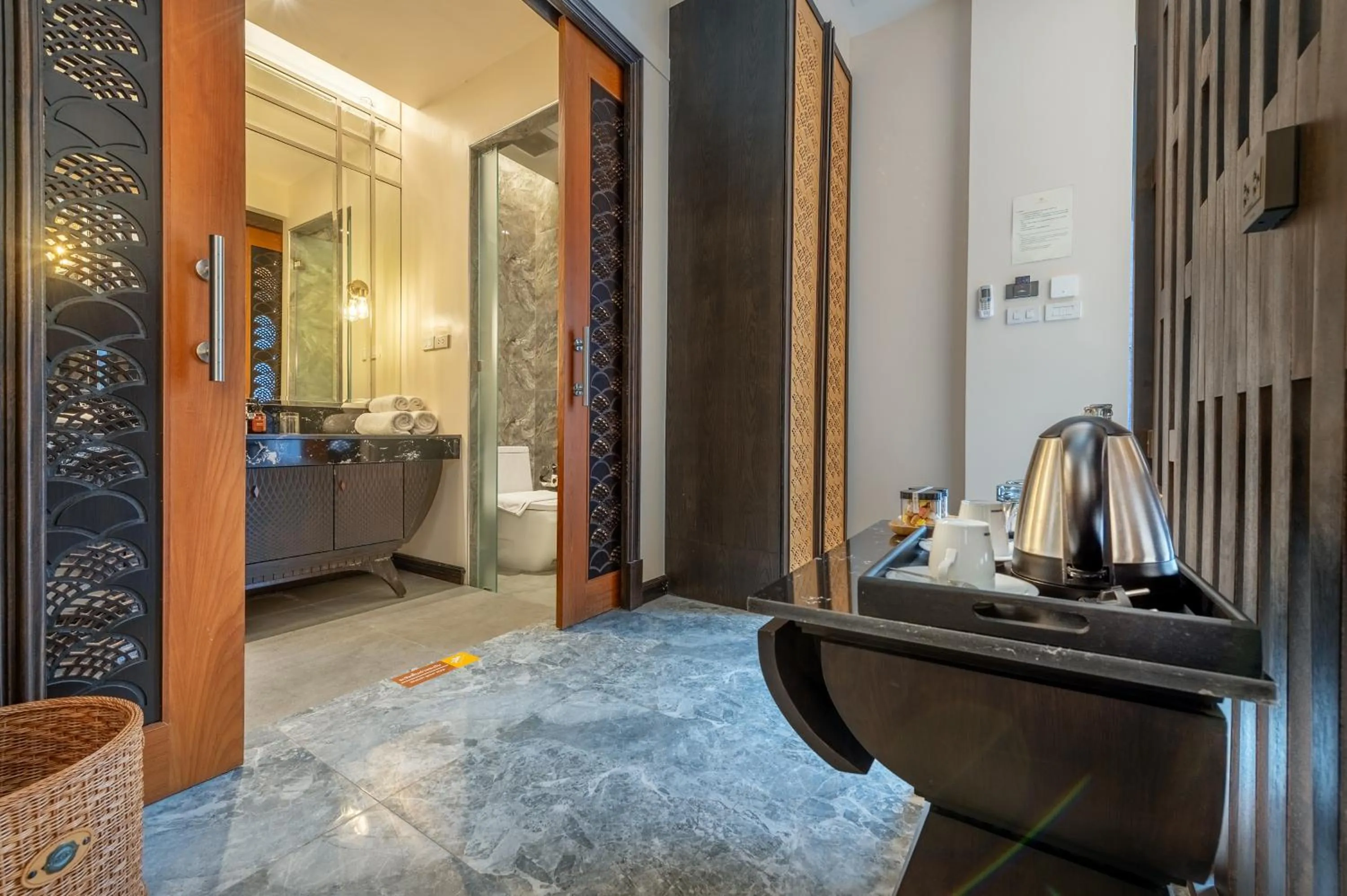 Bathroom in Phukalini Luxury Pool Villa & Onsen