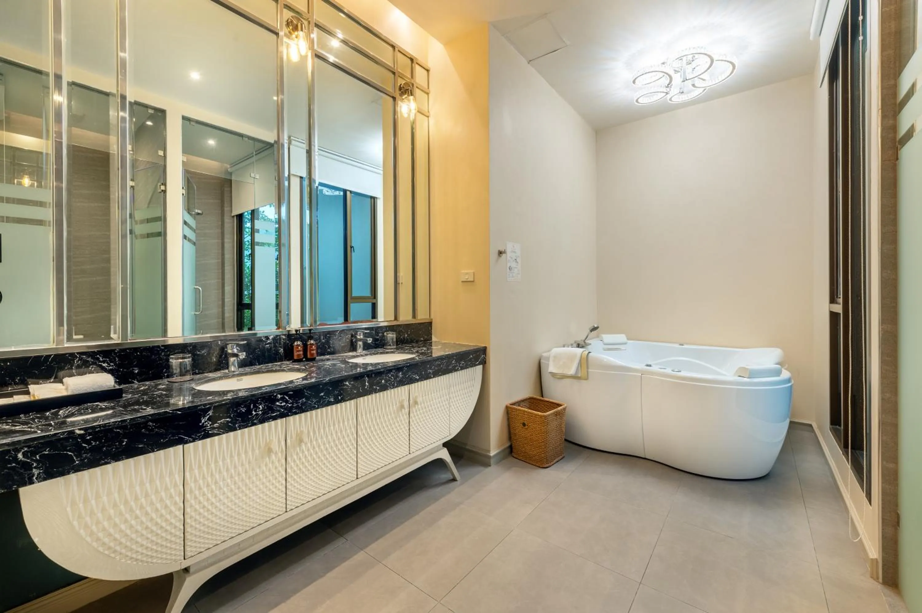 Bathroom in Phukalini Luxury Pool Villa & Onsen