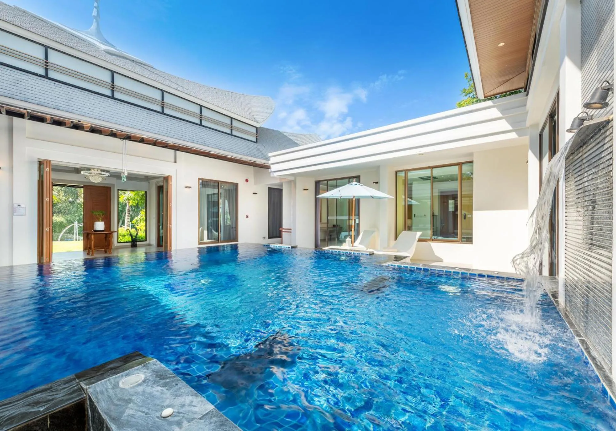 Pool view in Phukalini Luxury Pool Villa & Onsen