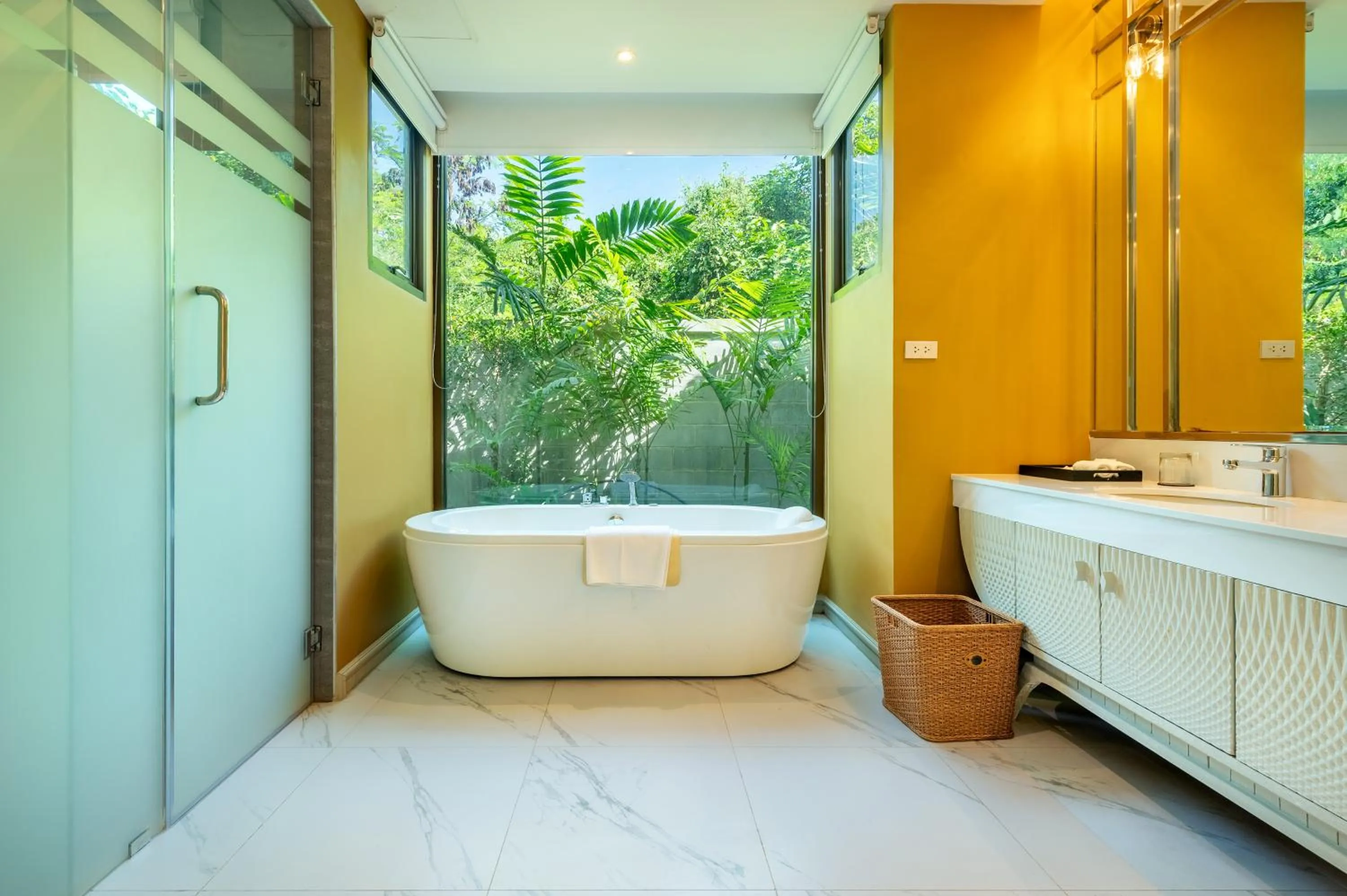 Bath in Phukalini Luxury Pool Villa & Onsen