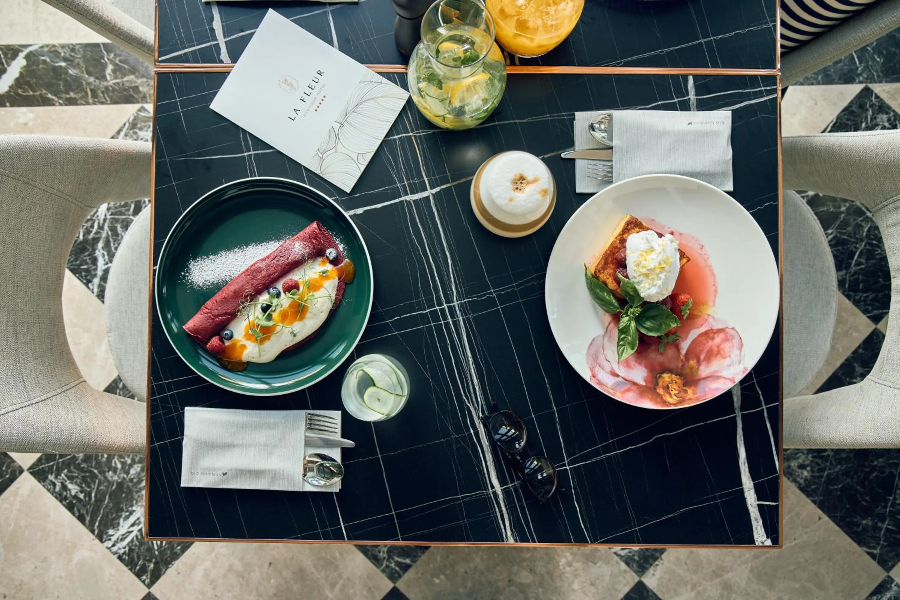 Breakfast in La Fleur Boutique Hotel