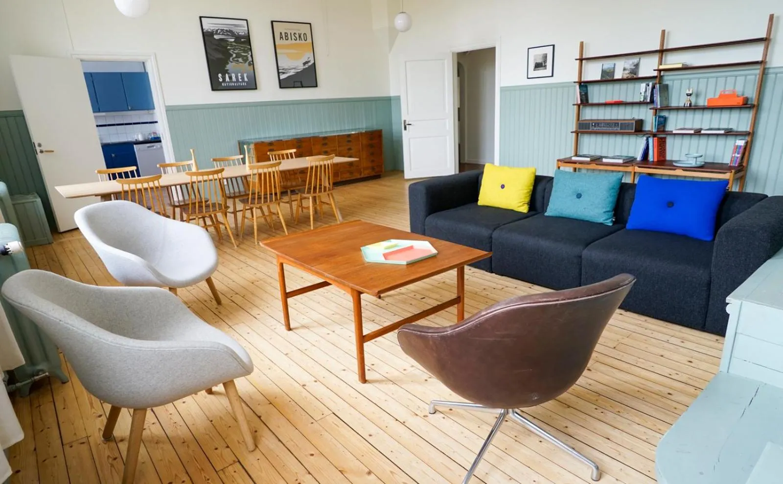 Living room in Nordic Refuge B&B