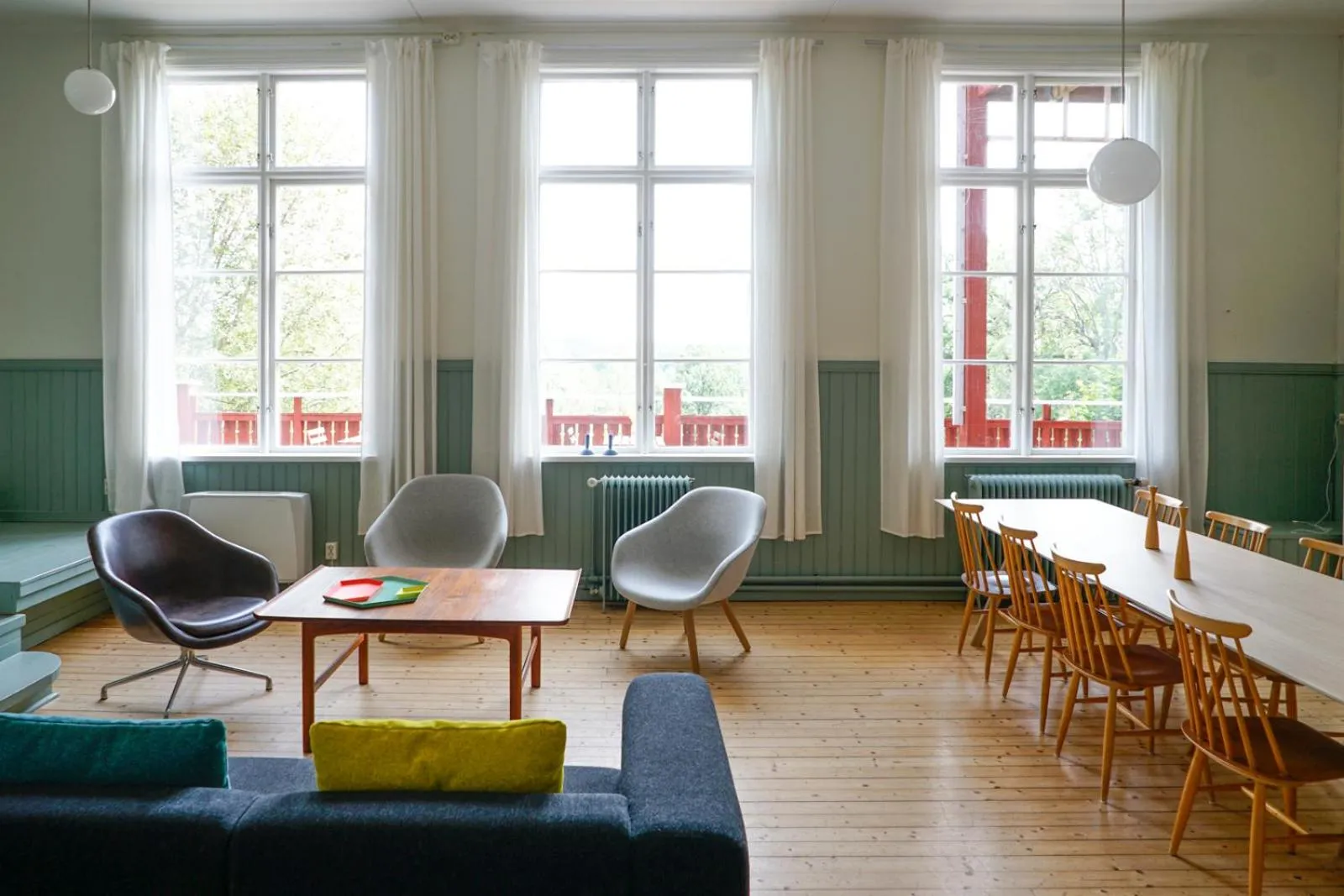 Living room in Nordic Refuge B&B