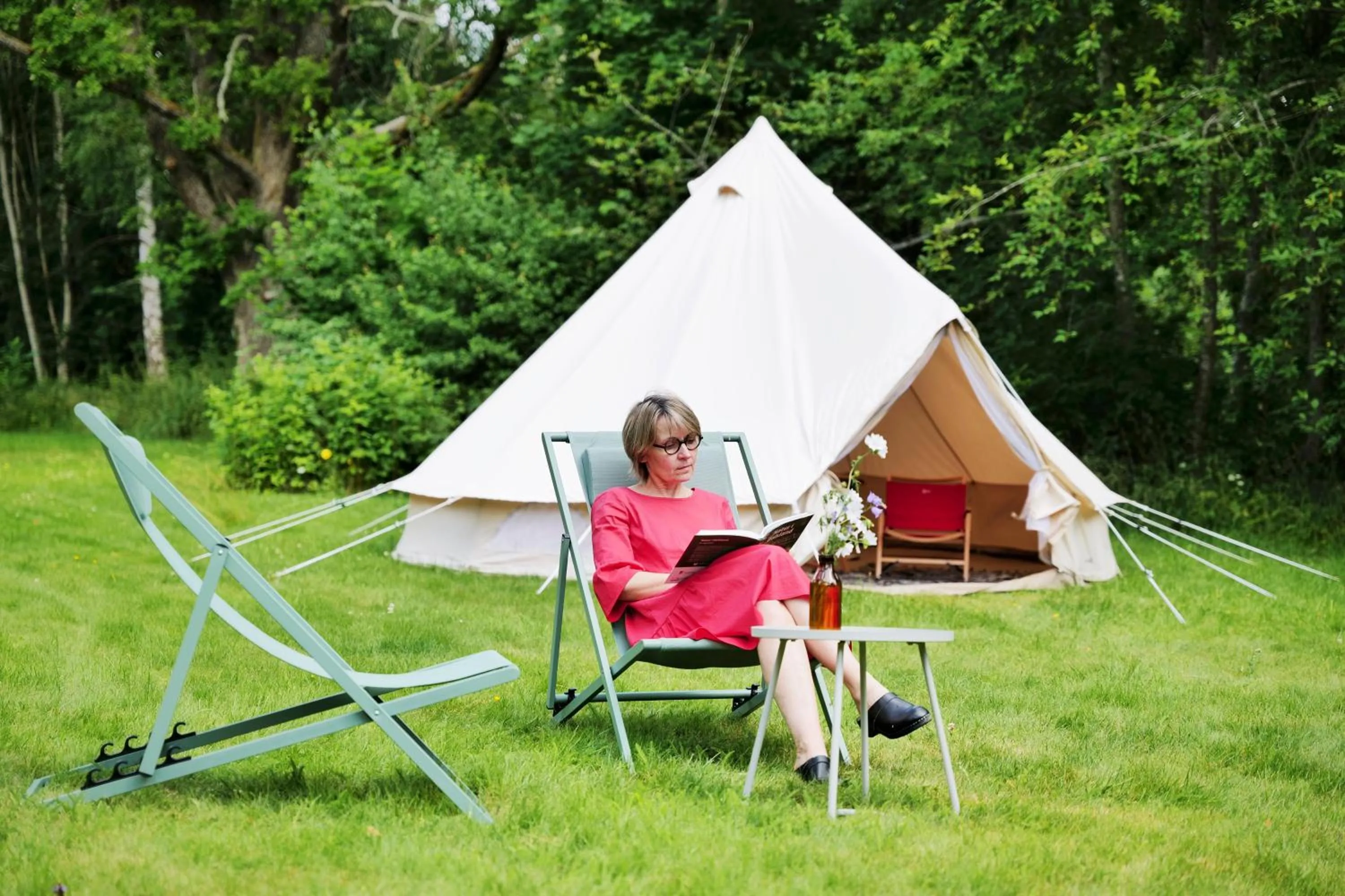 Garden in Nordic Refuge B&B