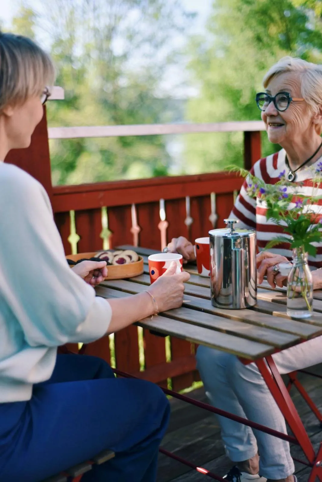 Balcony/Terrace in Nordic Refuge B&B