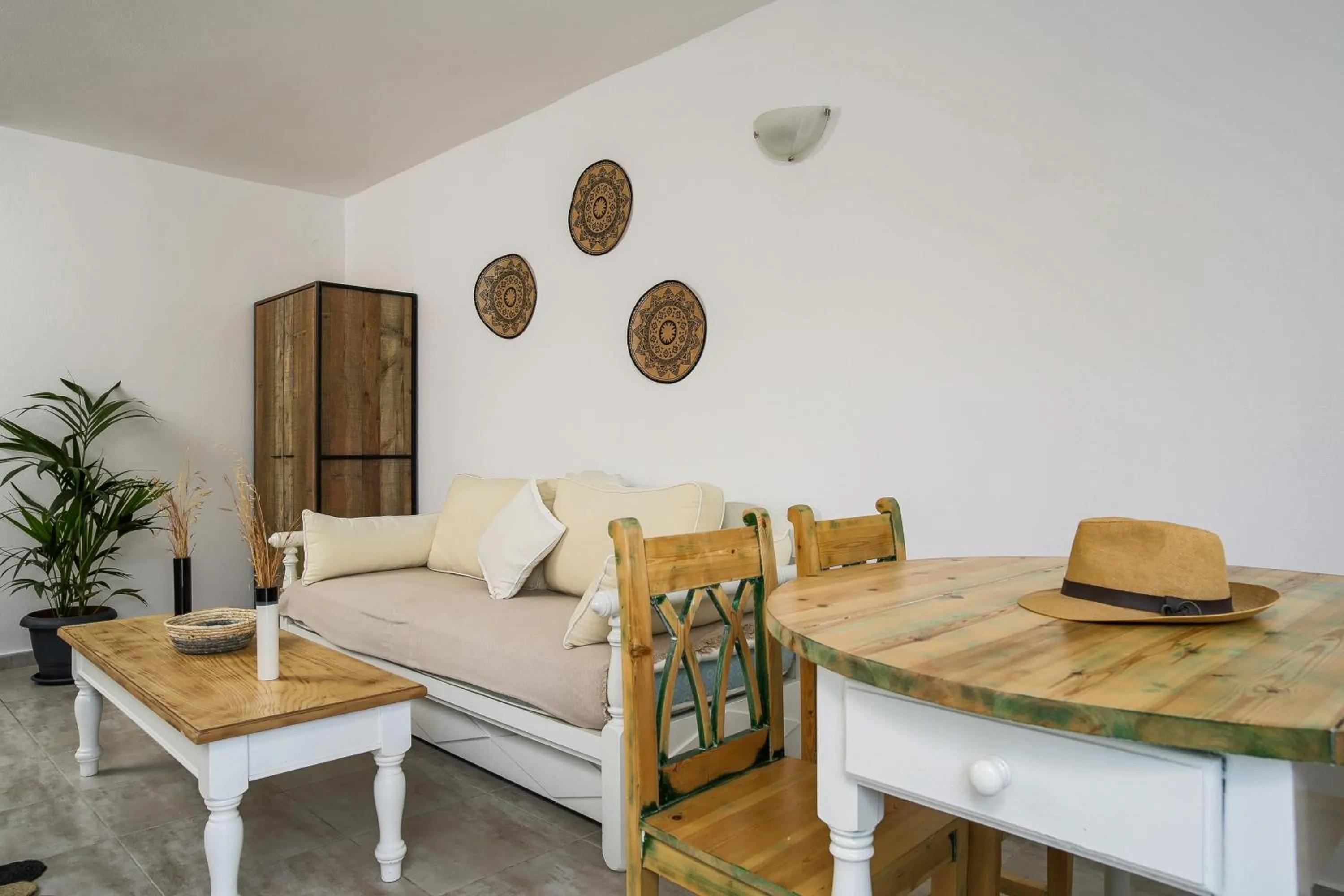 Living room in Exi Sea Side Suites