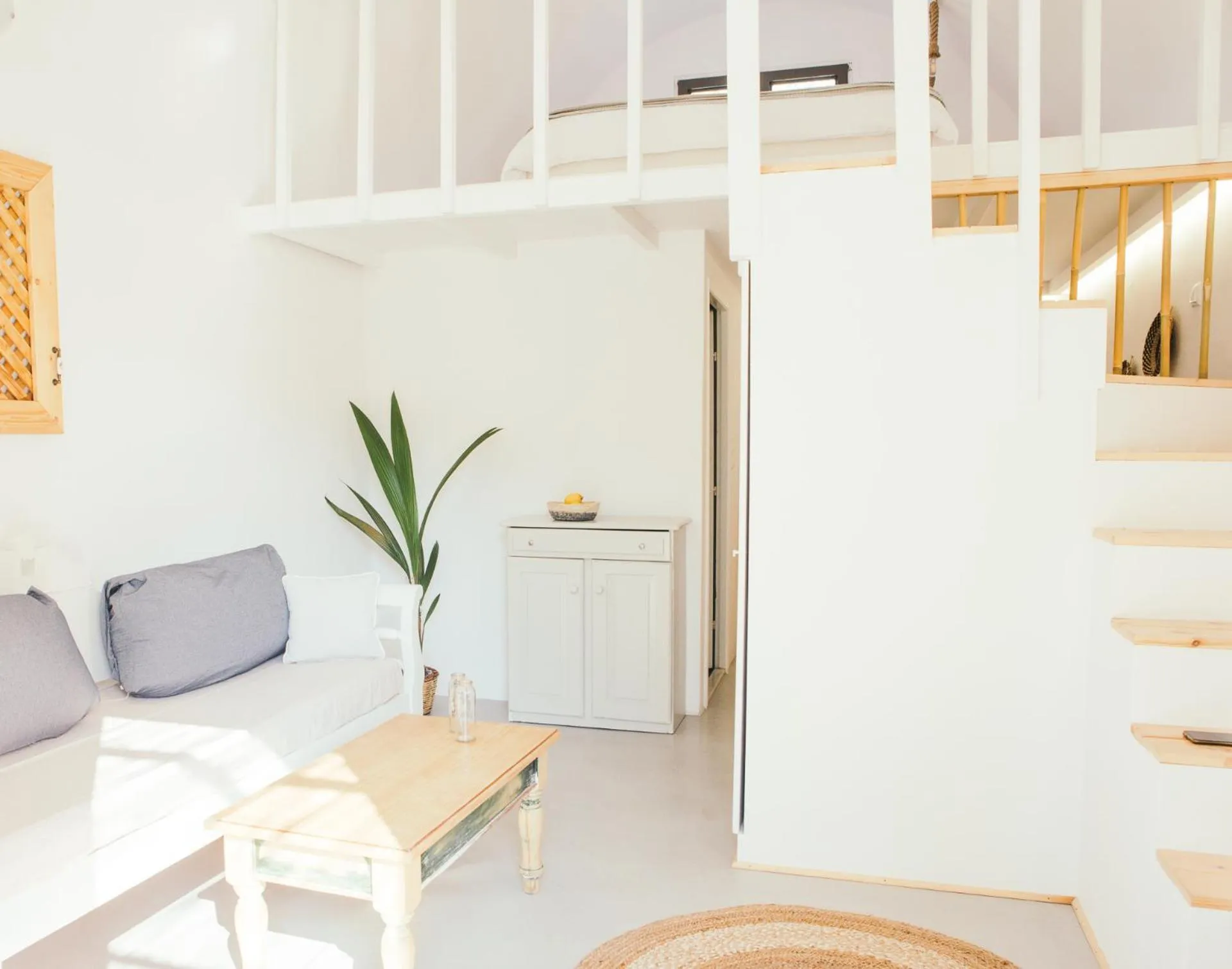 Living room in Exi Sea Side Suites