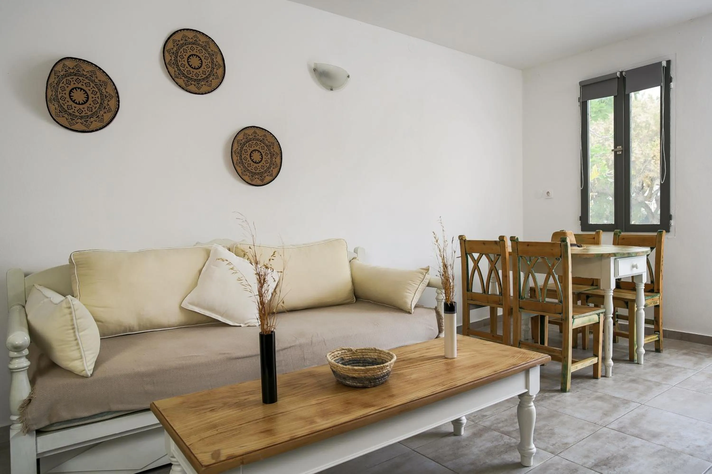 Living room in Exi Sea Side Suites