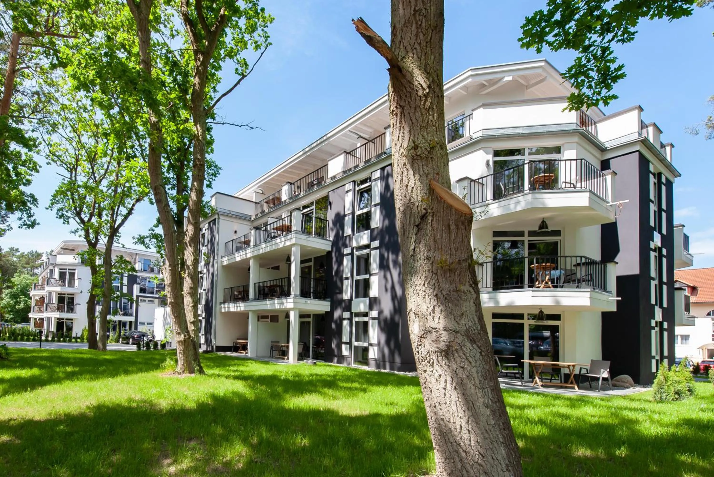 Property building in Aparthotel Ostseeperle Glowe - schön gestrandet