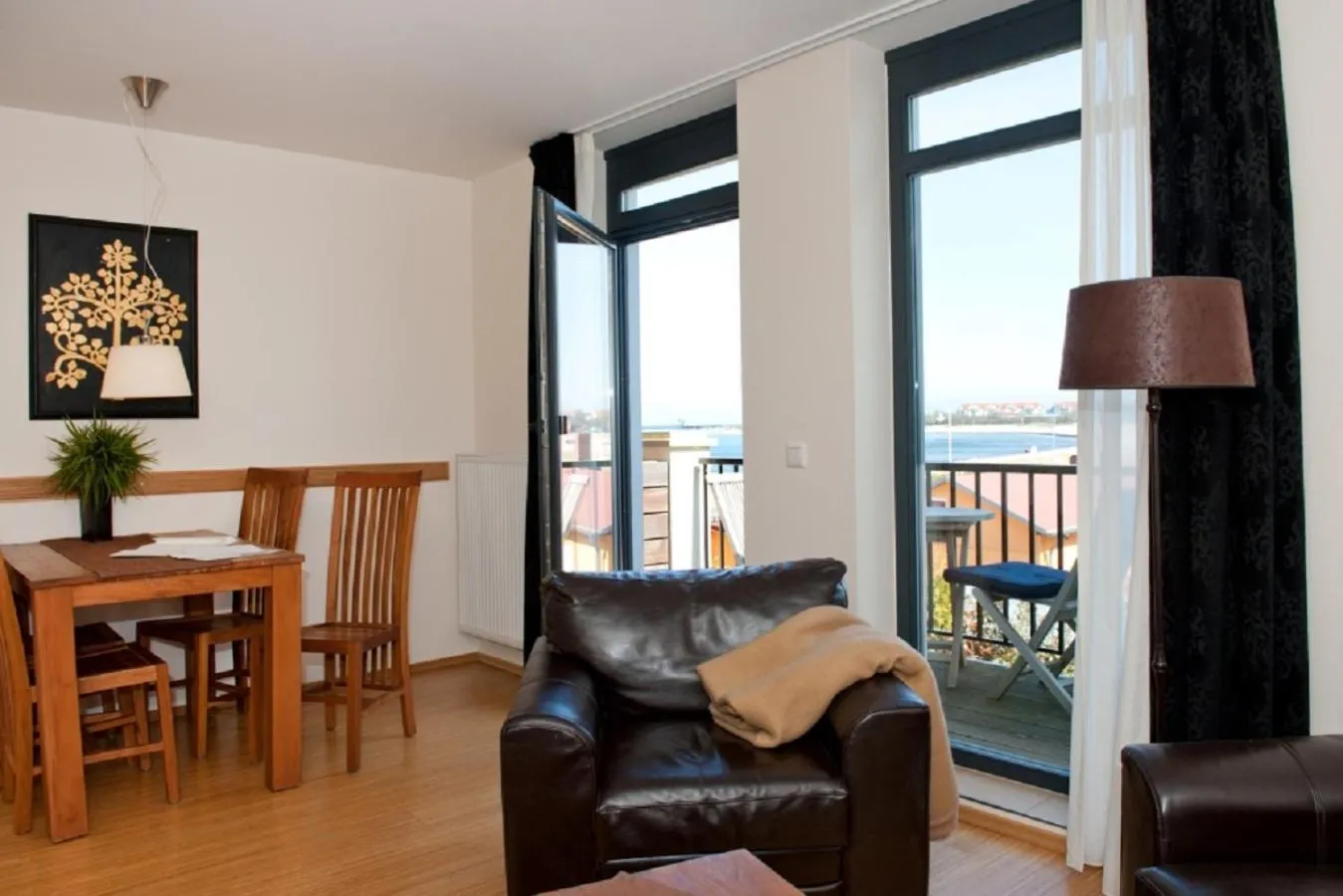 Living room in Aparthotel Ostseeperle Glowe - schön gestrandet