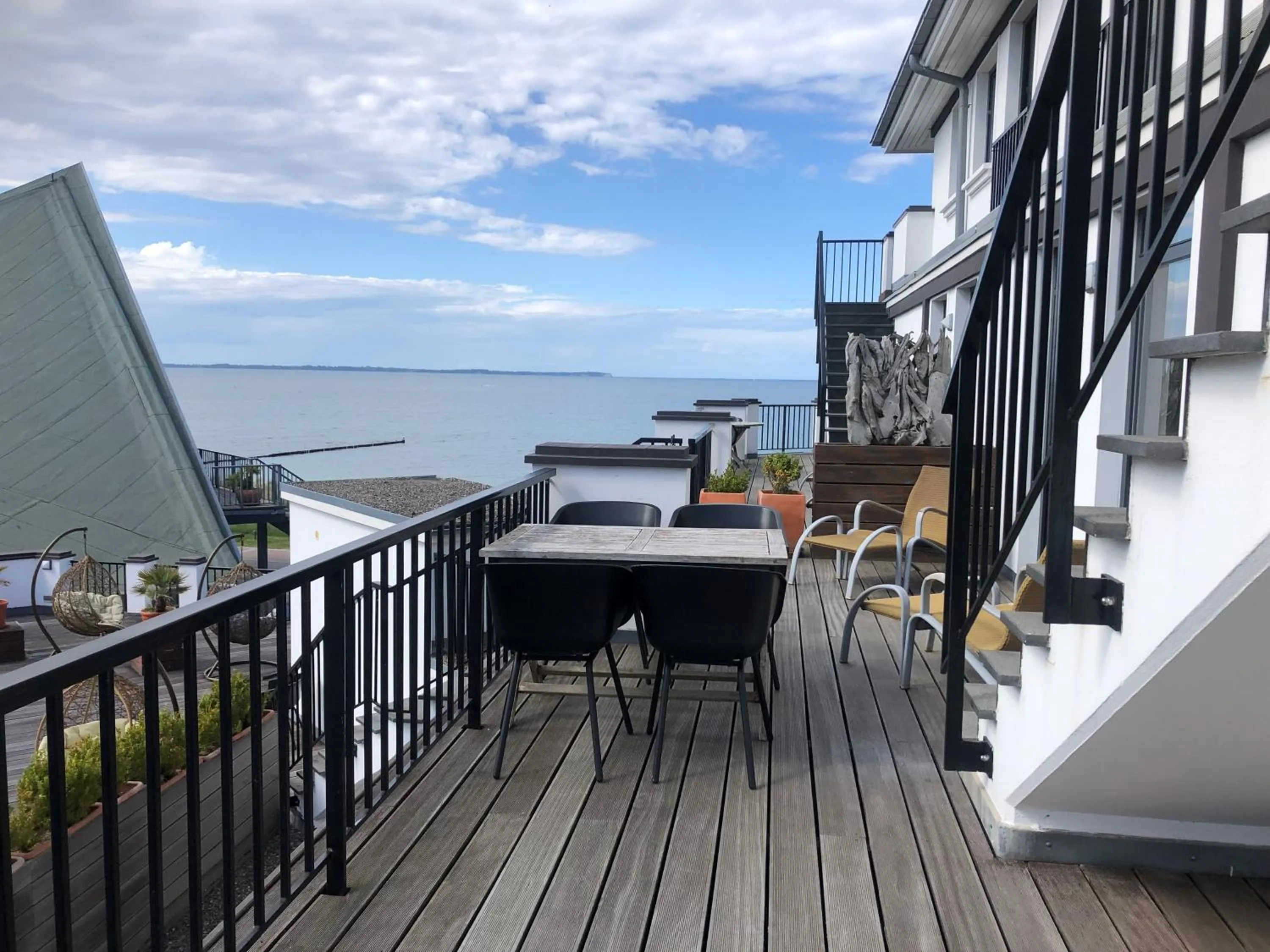 Balcony/Terrace in Aparthotel Ostseeperle Glowe - schön gestrandet