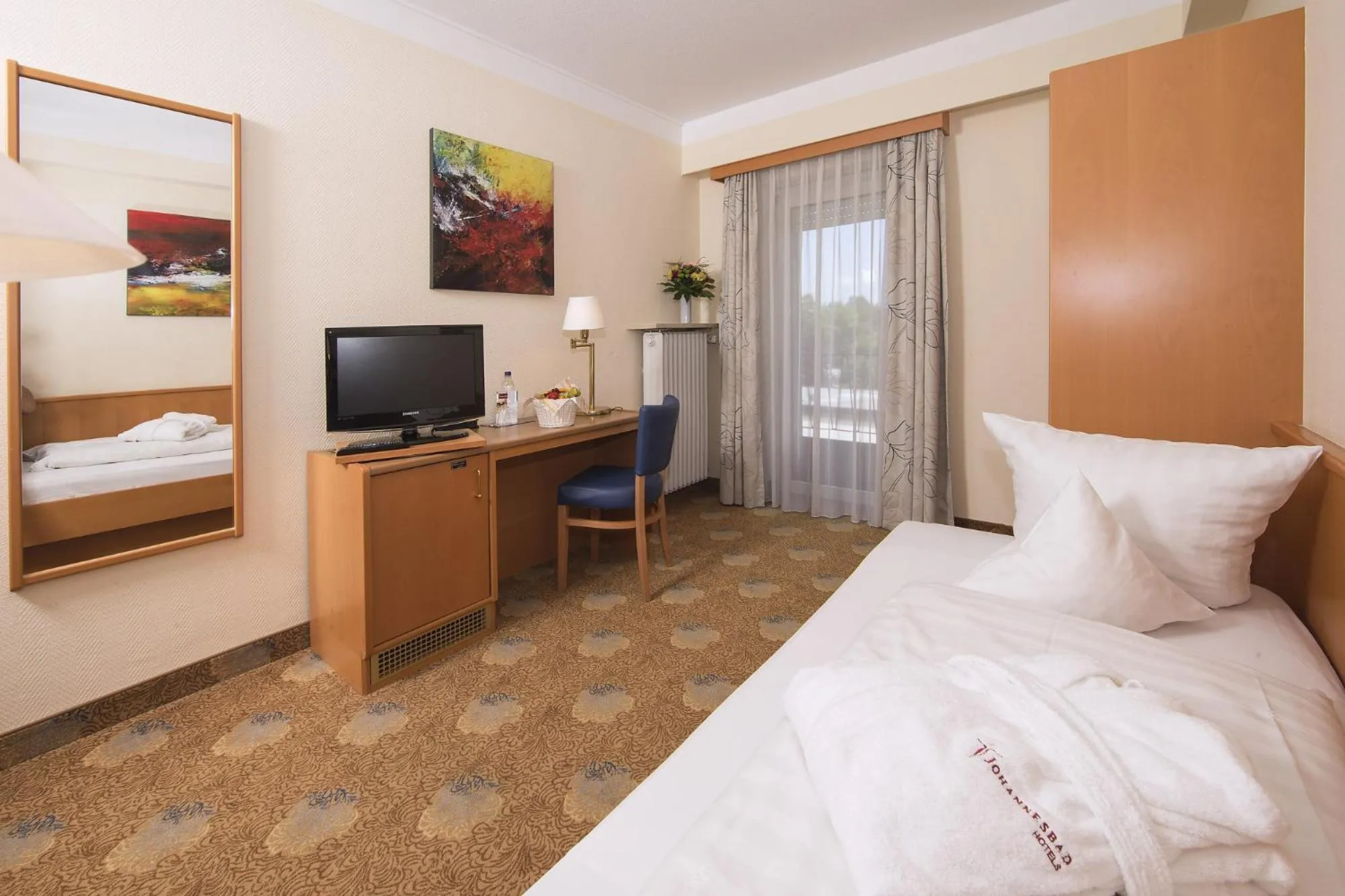 Bed in Johannesbad Hotel Füssinger Hof