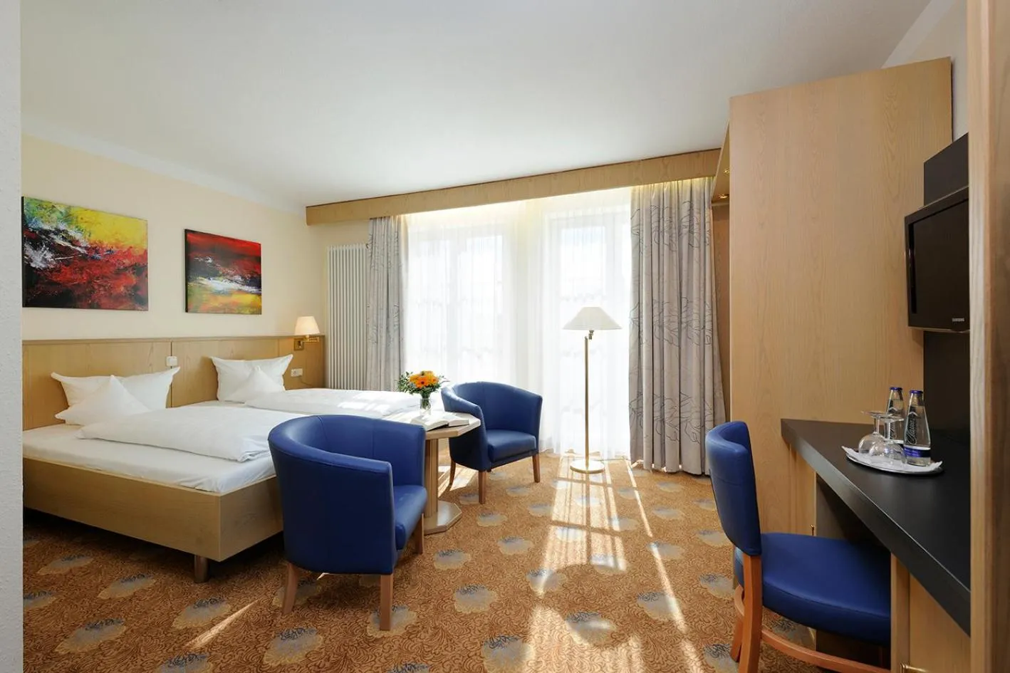 Bed in Johannesbad Hotel Füssinger Hof