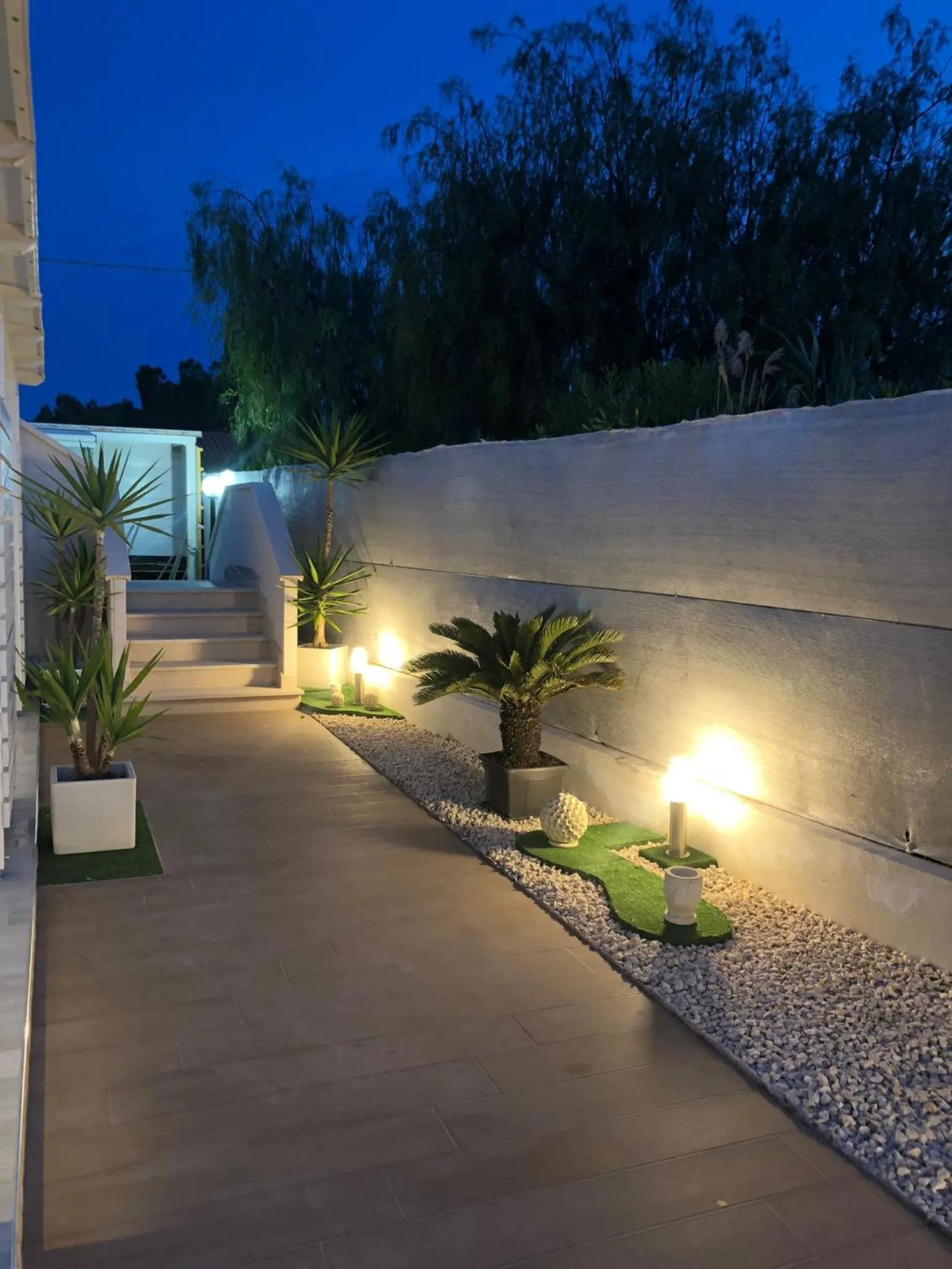 Garden view in Aquamarì B&B