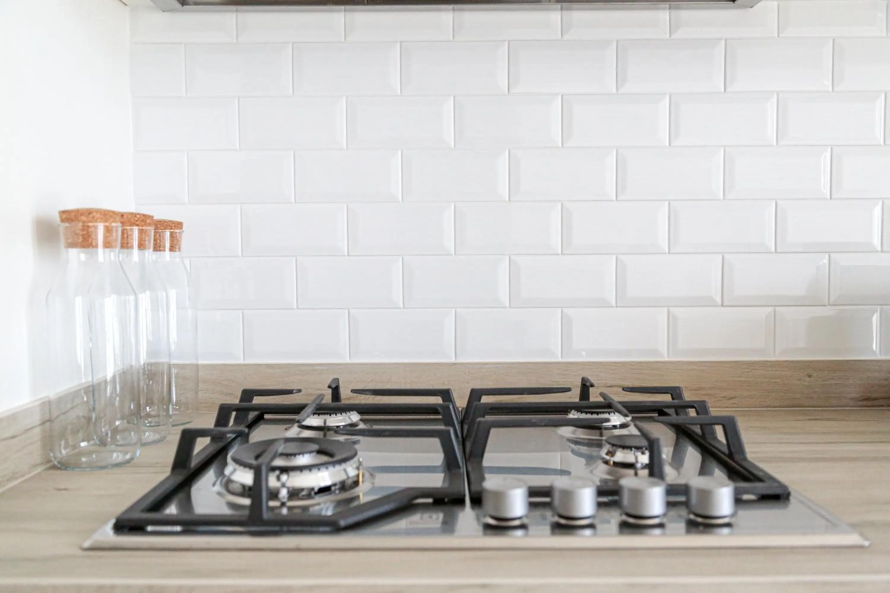 Communal kitchen in Casa Clementina Rooms vista mare