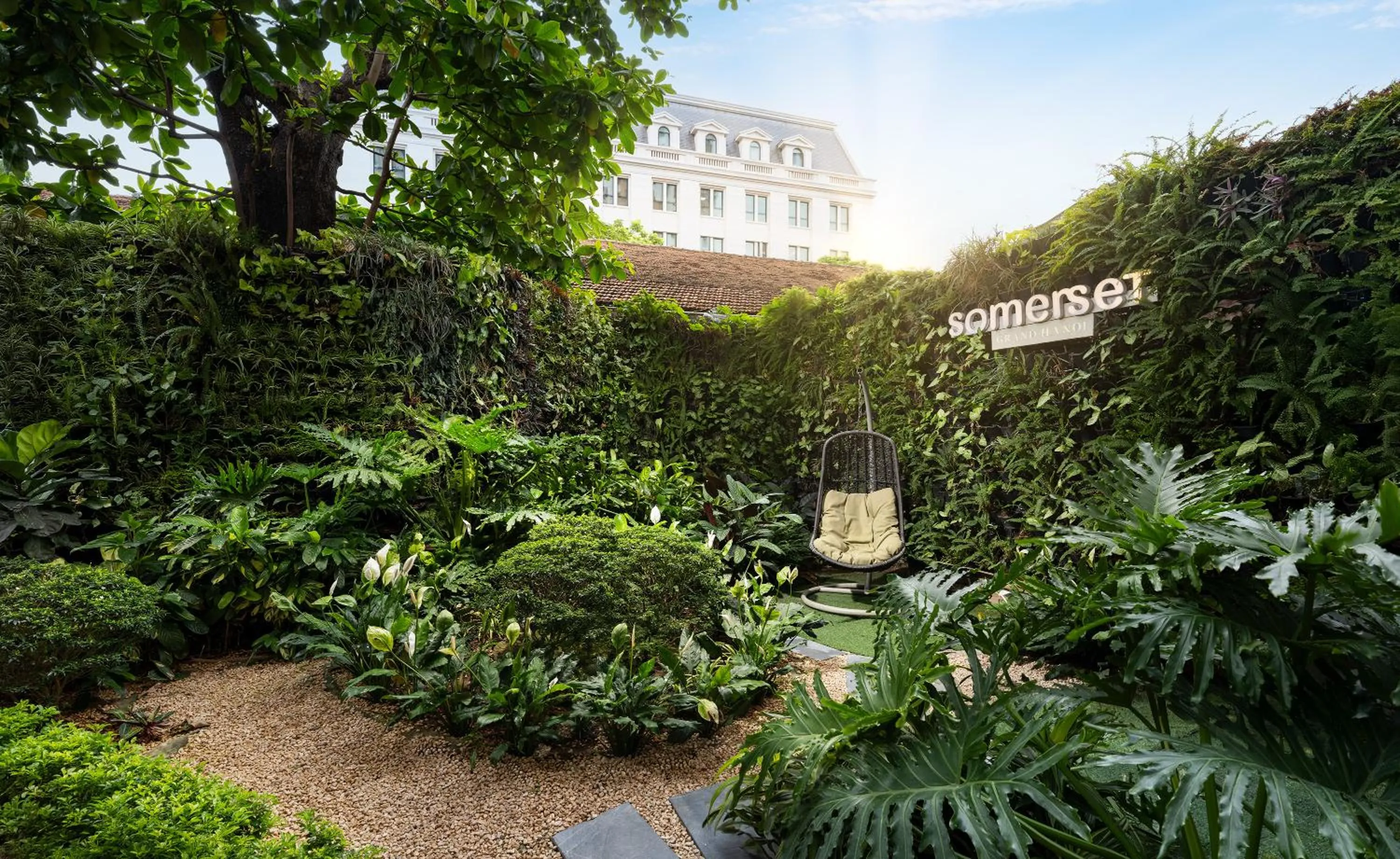 Garden in Somerset Grand Hanoi