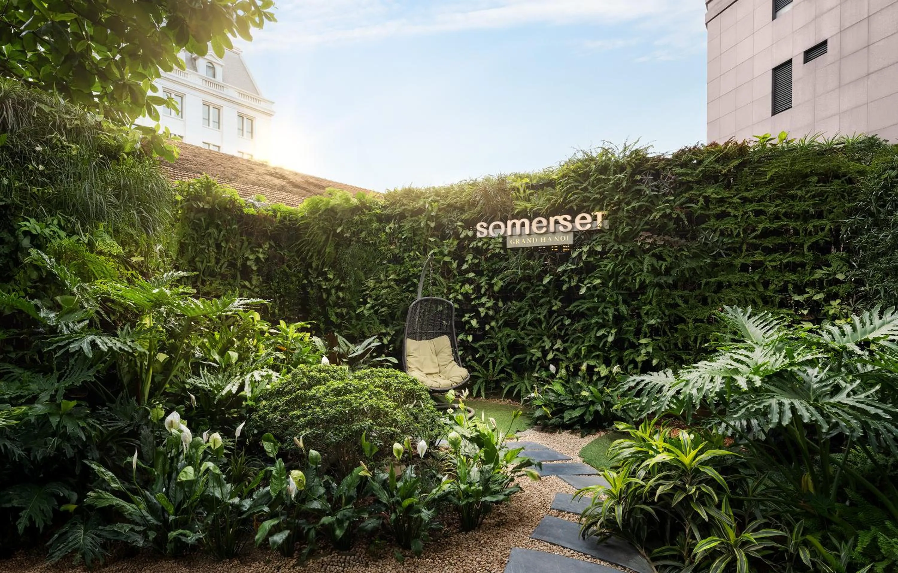 Garden in Somerset Grand Hanoi