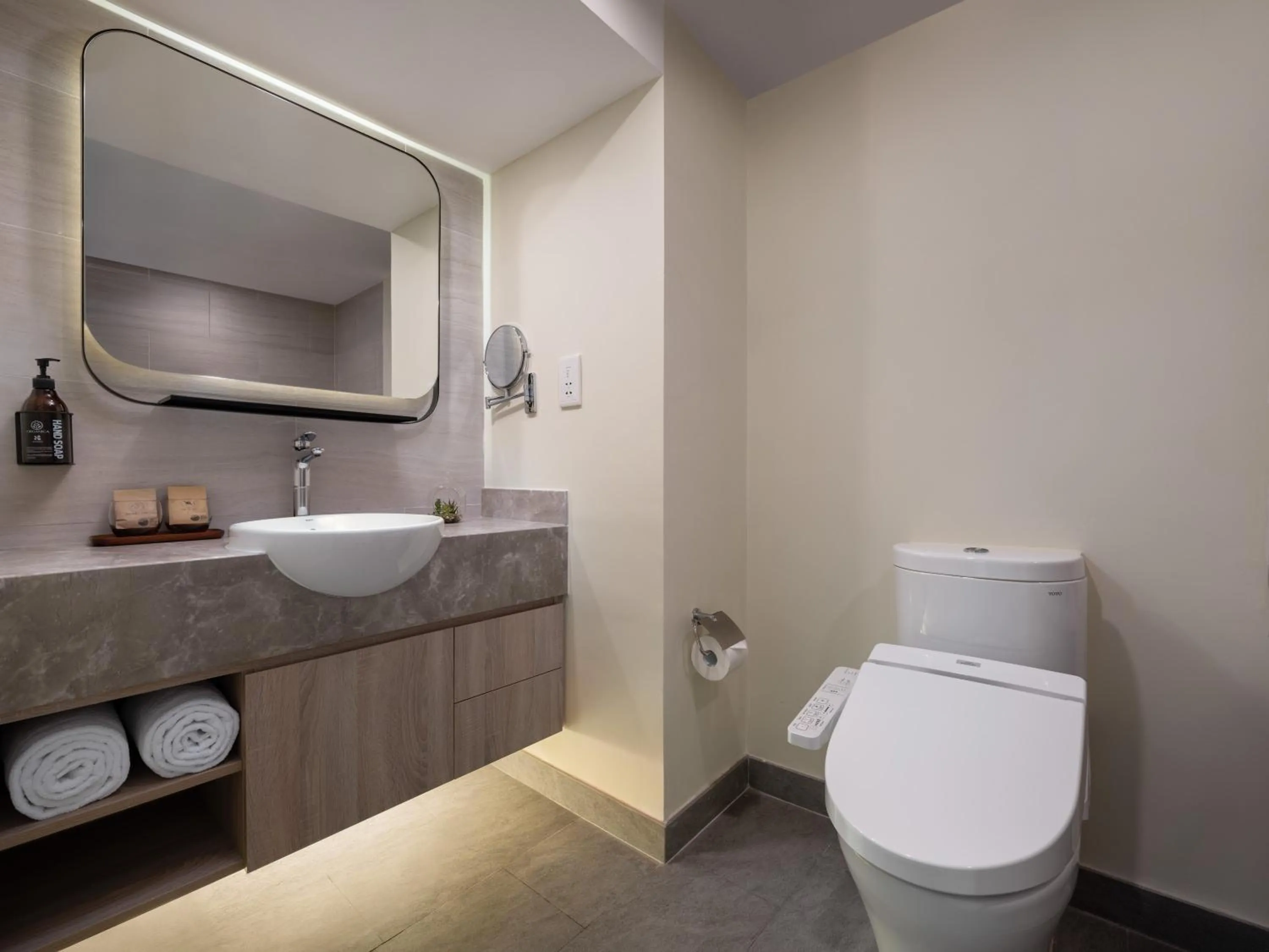 Bathroom in Somerset Grand Hanoi