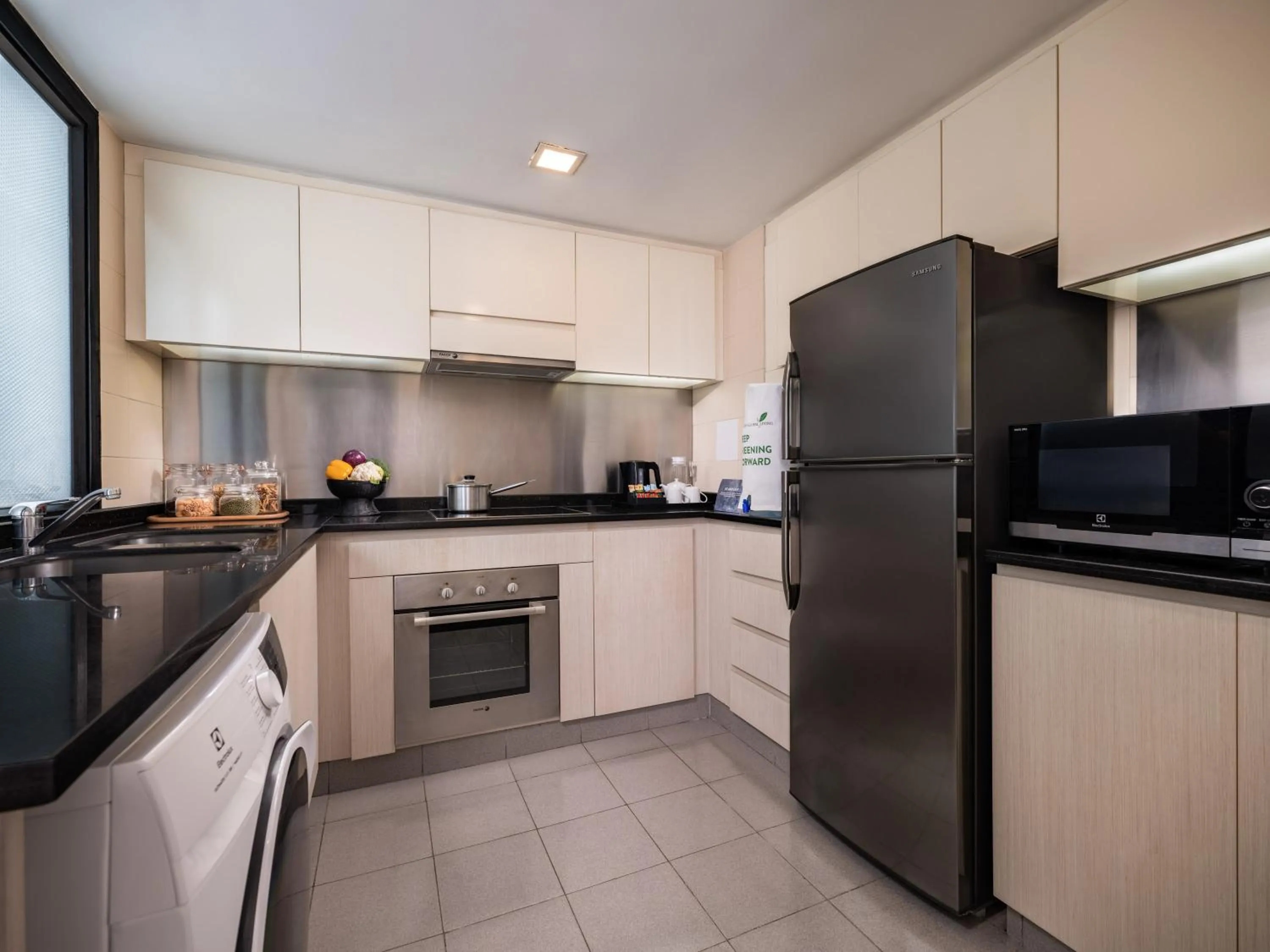 kitchen in Somerset Grand Hanoi