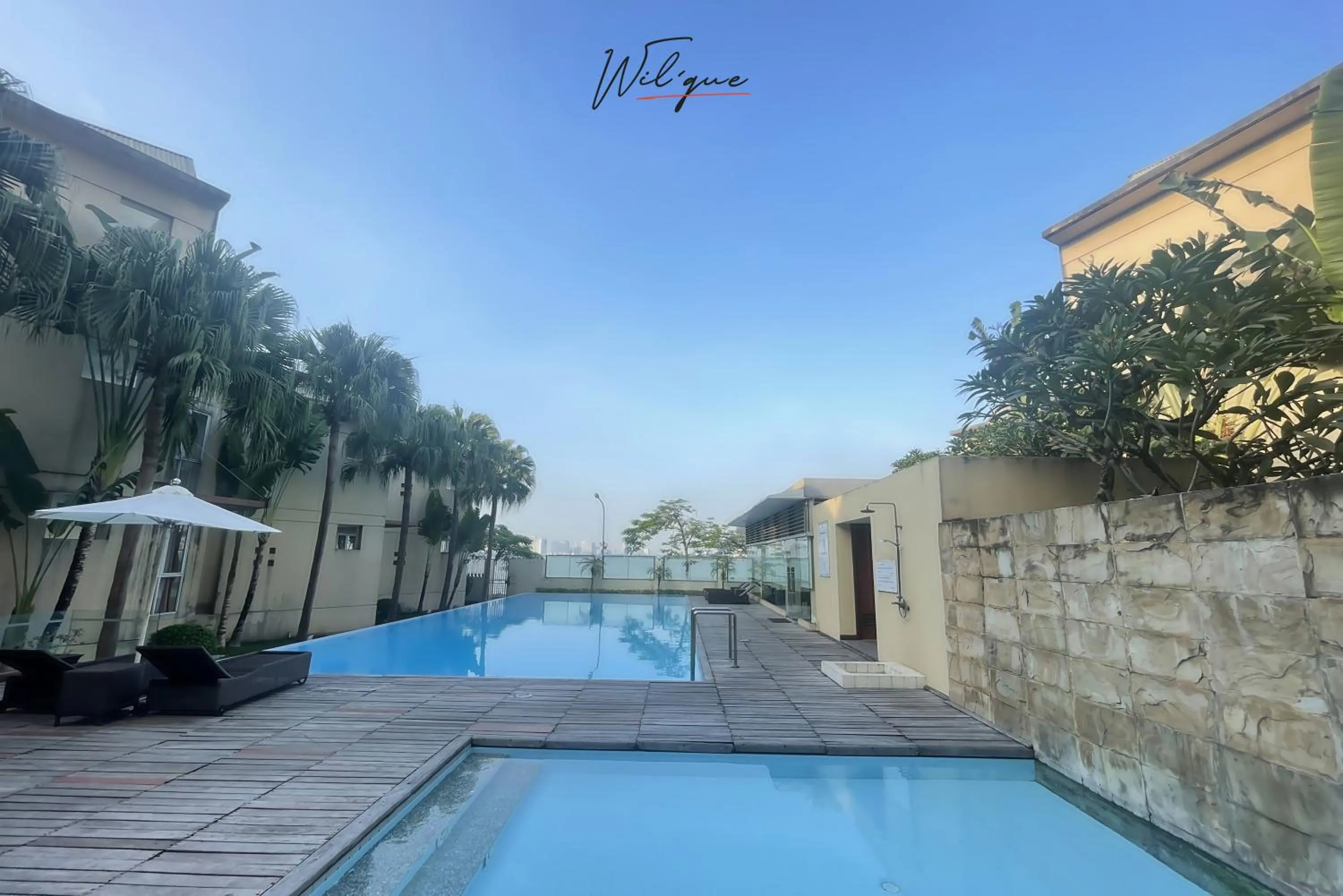 Swimming pool in Wil'que Westlake Hotel & Residences