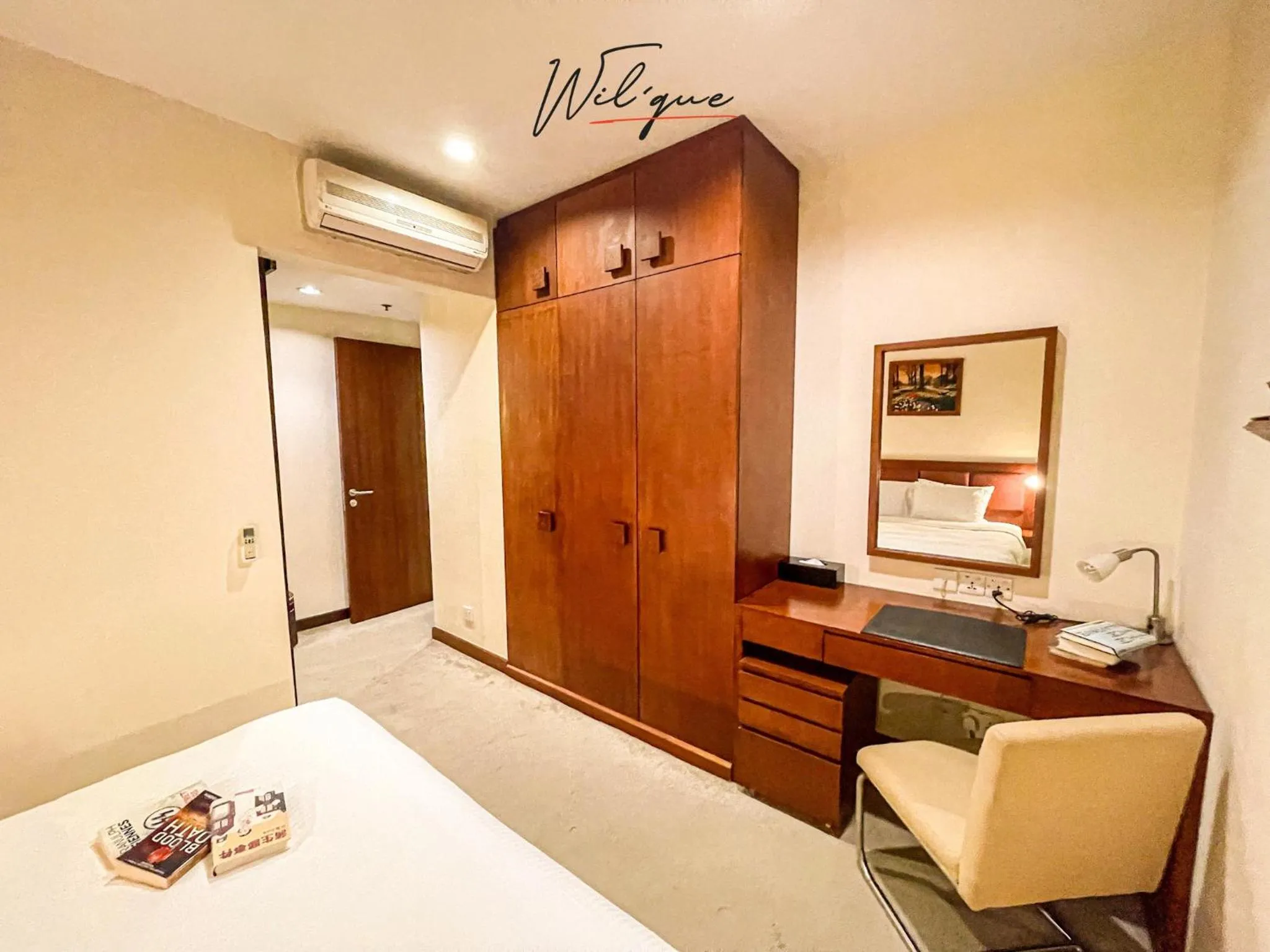 Bed in Wil'que Westlake Hotel & Residences