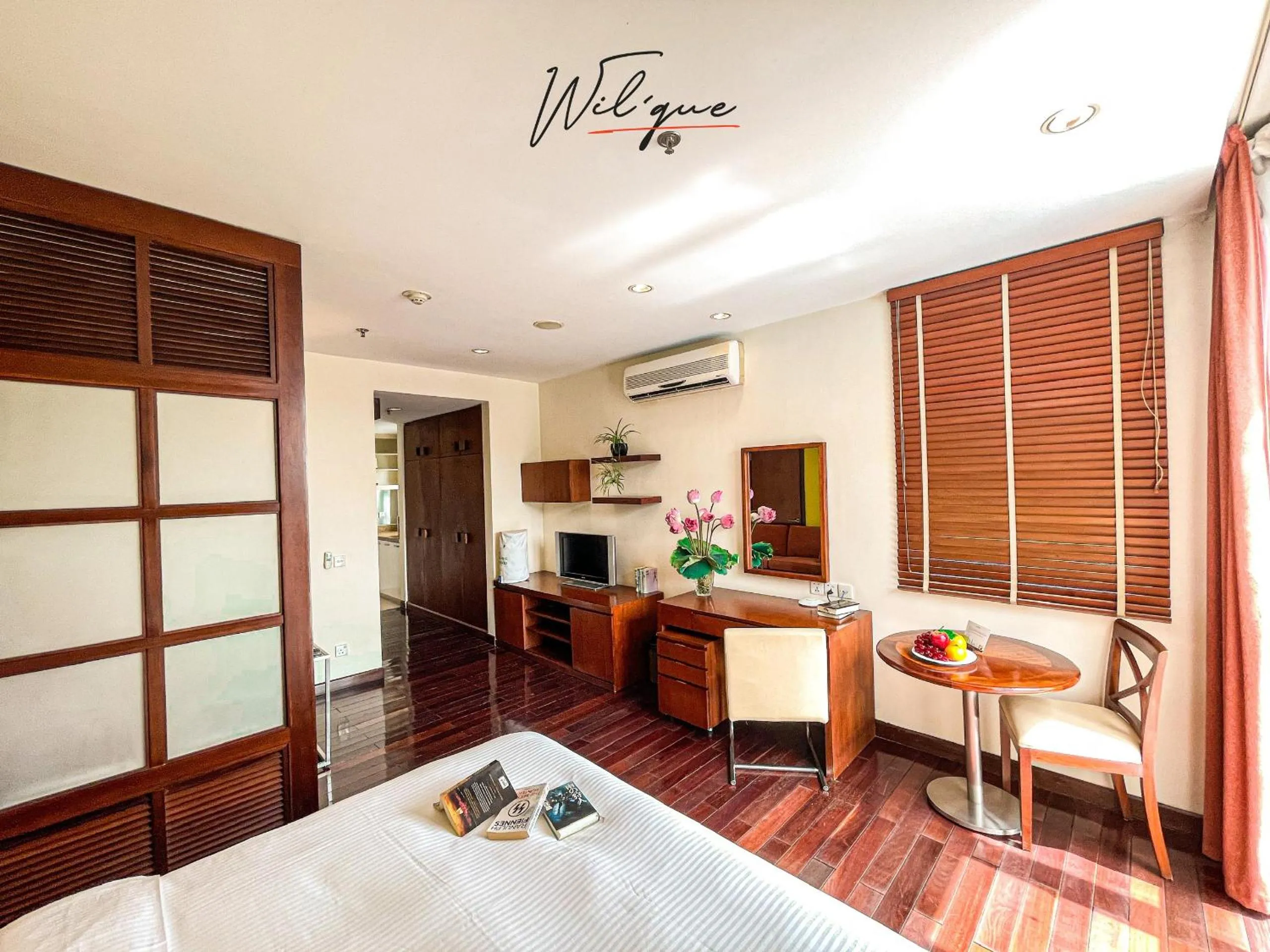 Bed in Wil'que Westlake Hotel & Residences