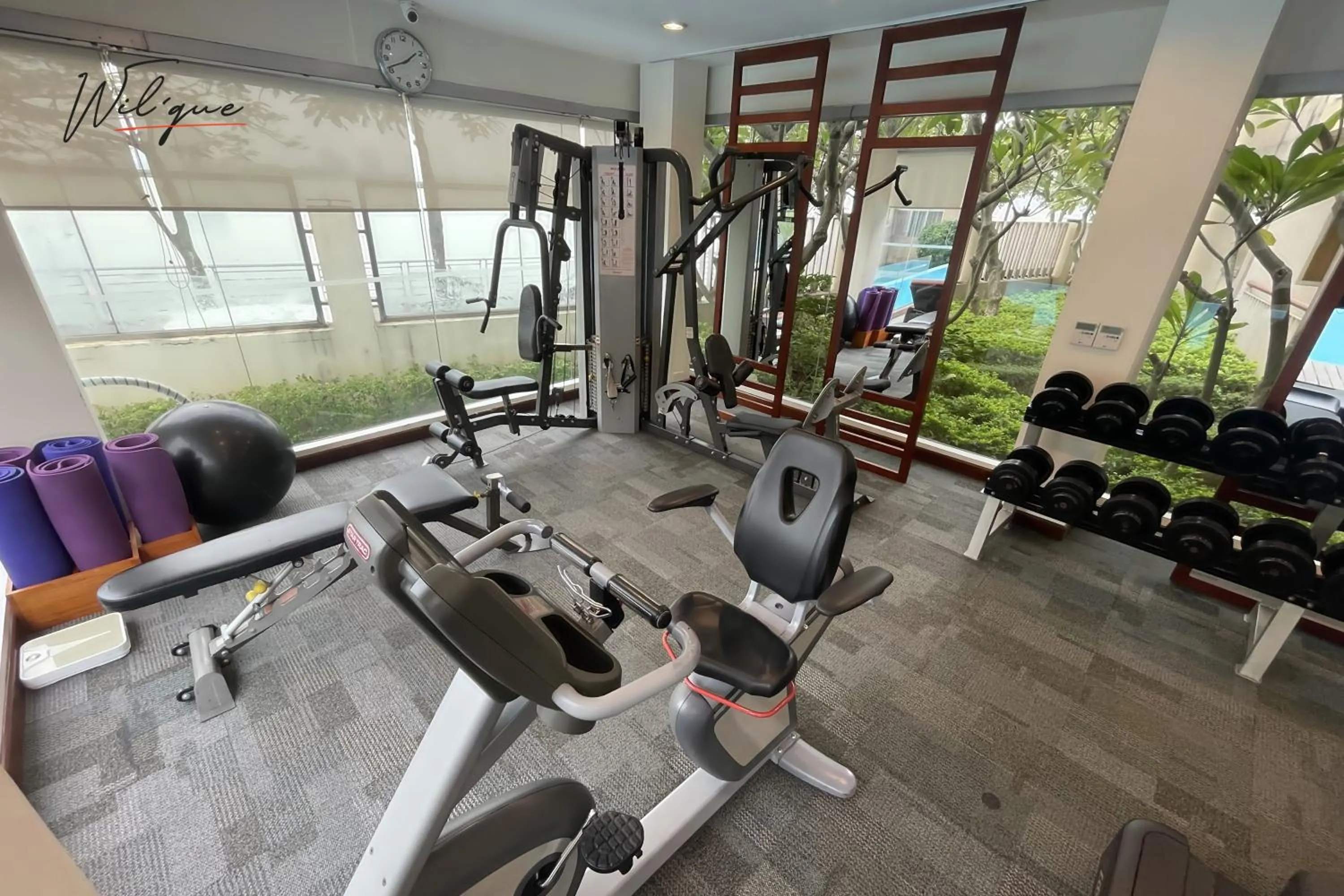 Fitness centre/facilities in Wil'que Westlake Hotel & Residences