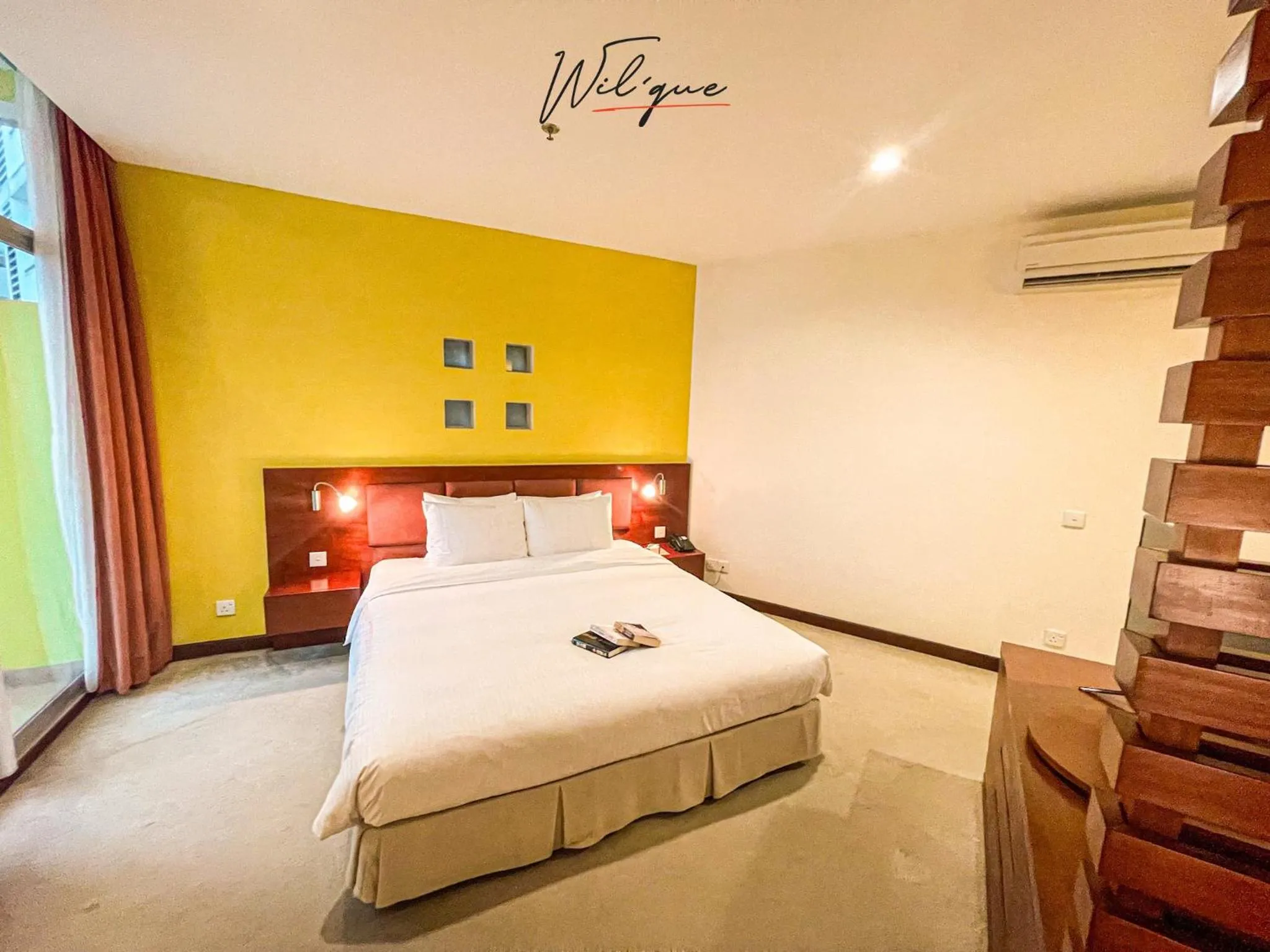 Bed in Wil'que Westlake Hotel & Residences