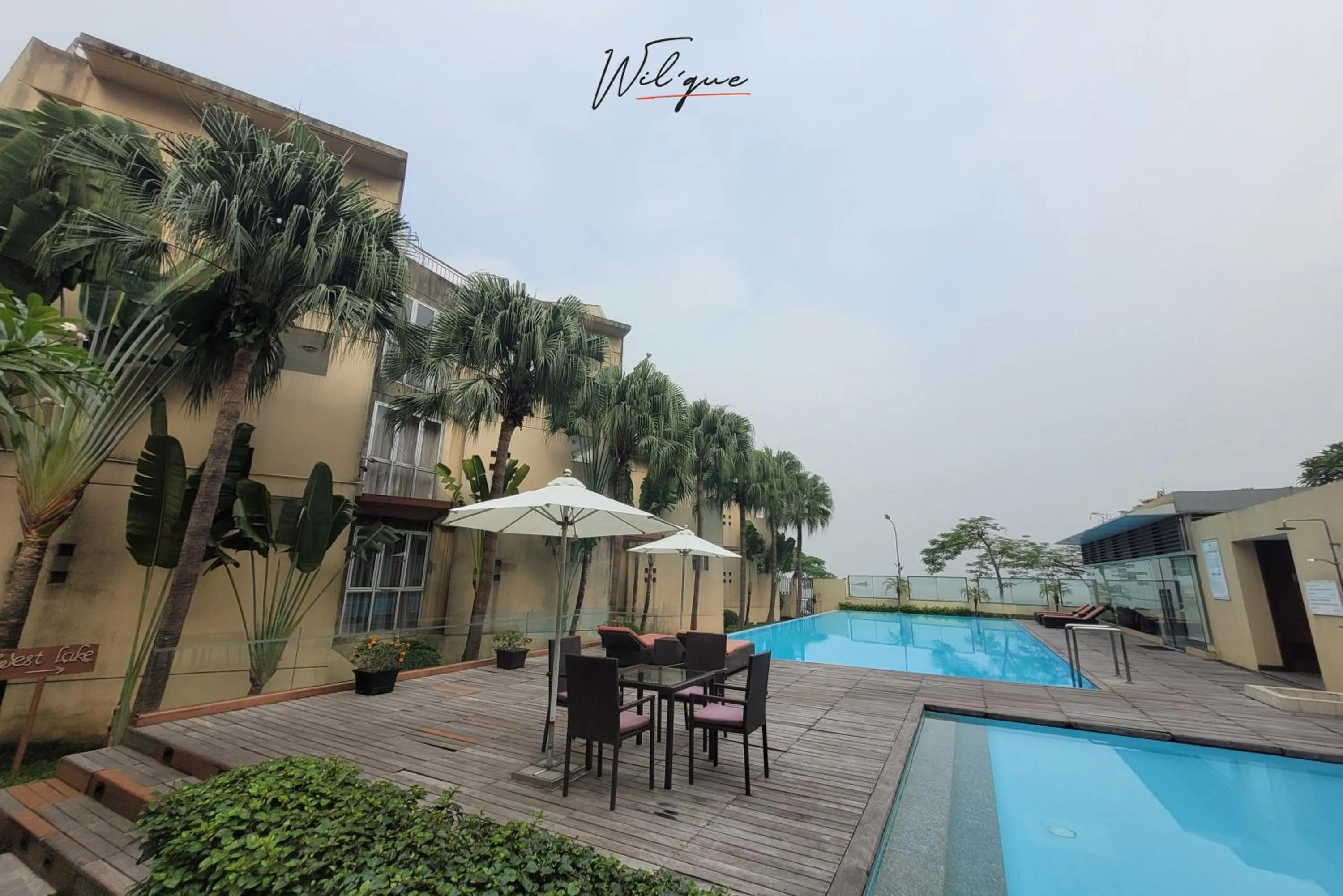Swimming pool in Wil'que Westlake Hotel & Residences