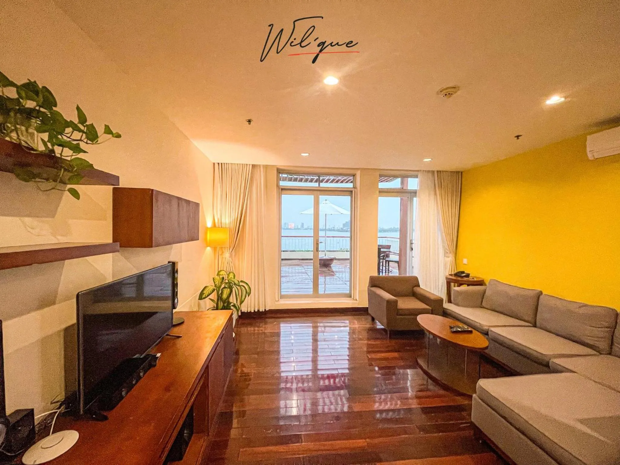 Living room in Wil'que Westlake Hotel & Residences