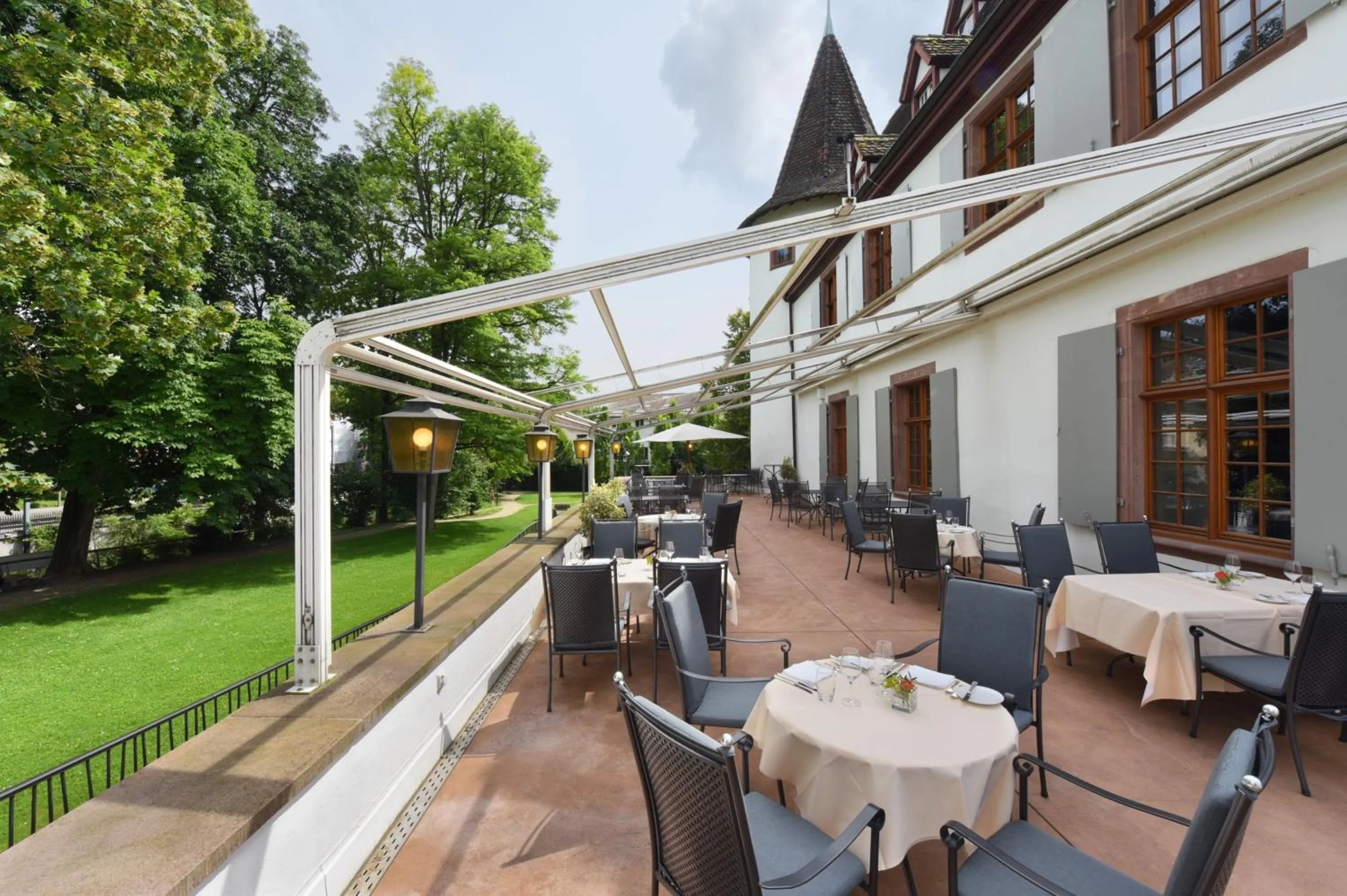 Balcony/Terrace in Hotel im Schlosspark