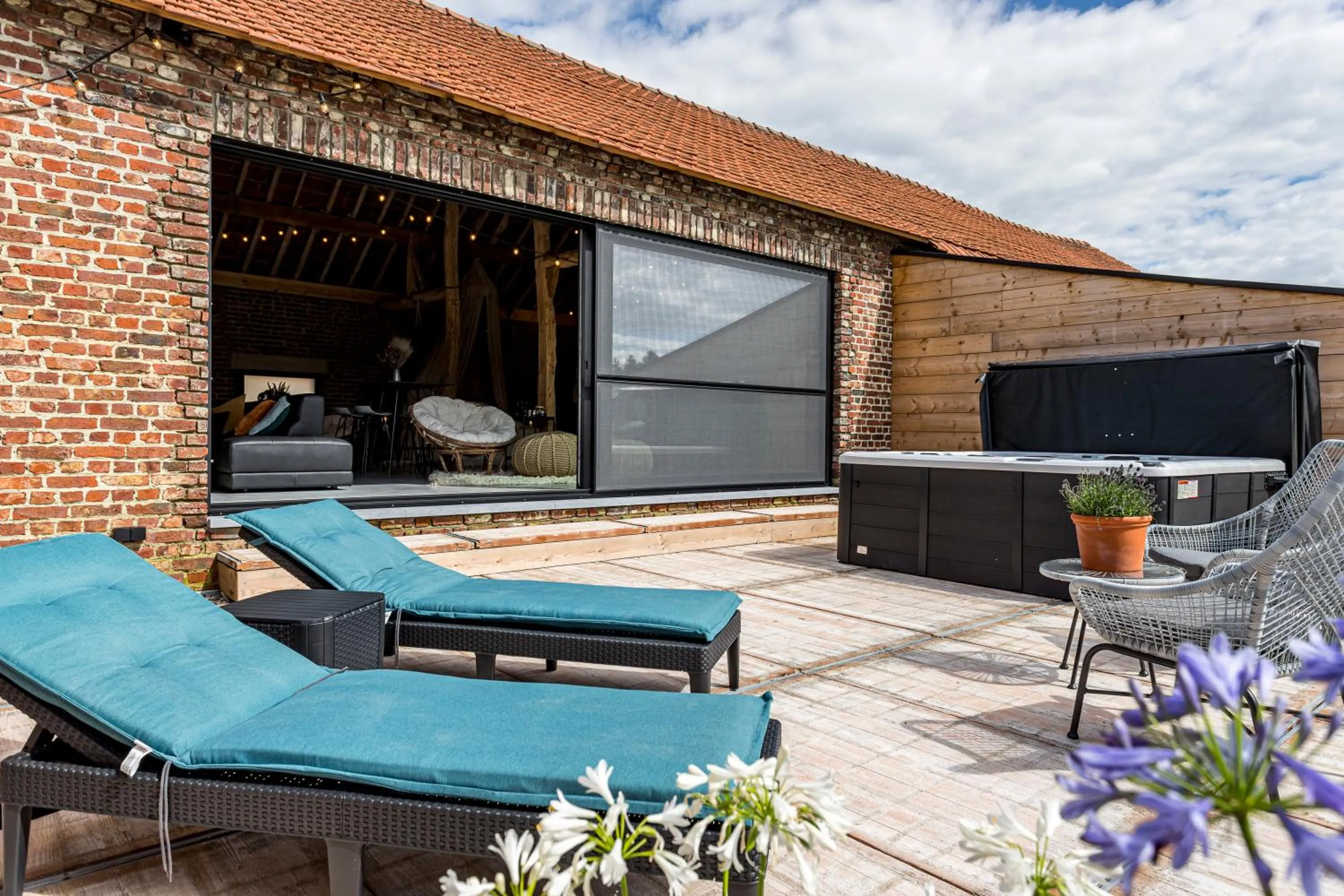Balcony/Terrace in De Hoeveschuur