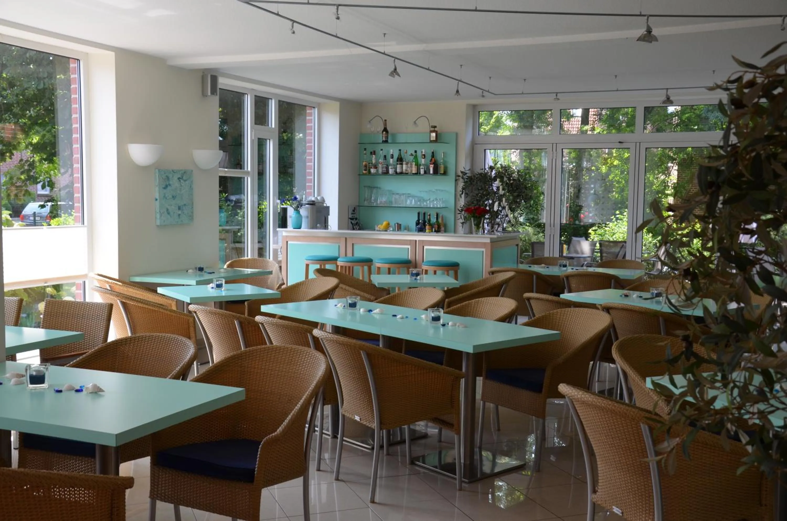 Restaurant/places to eat in Hotel Aquamarin