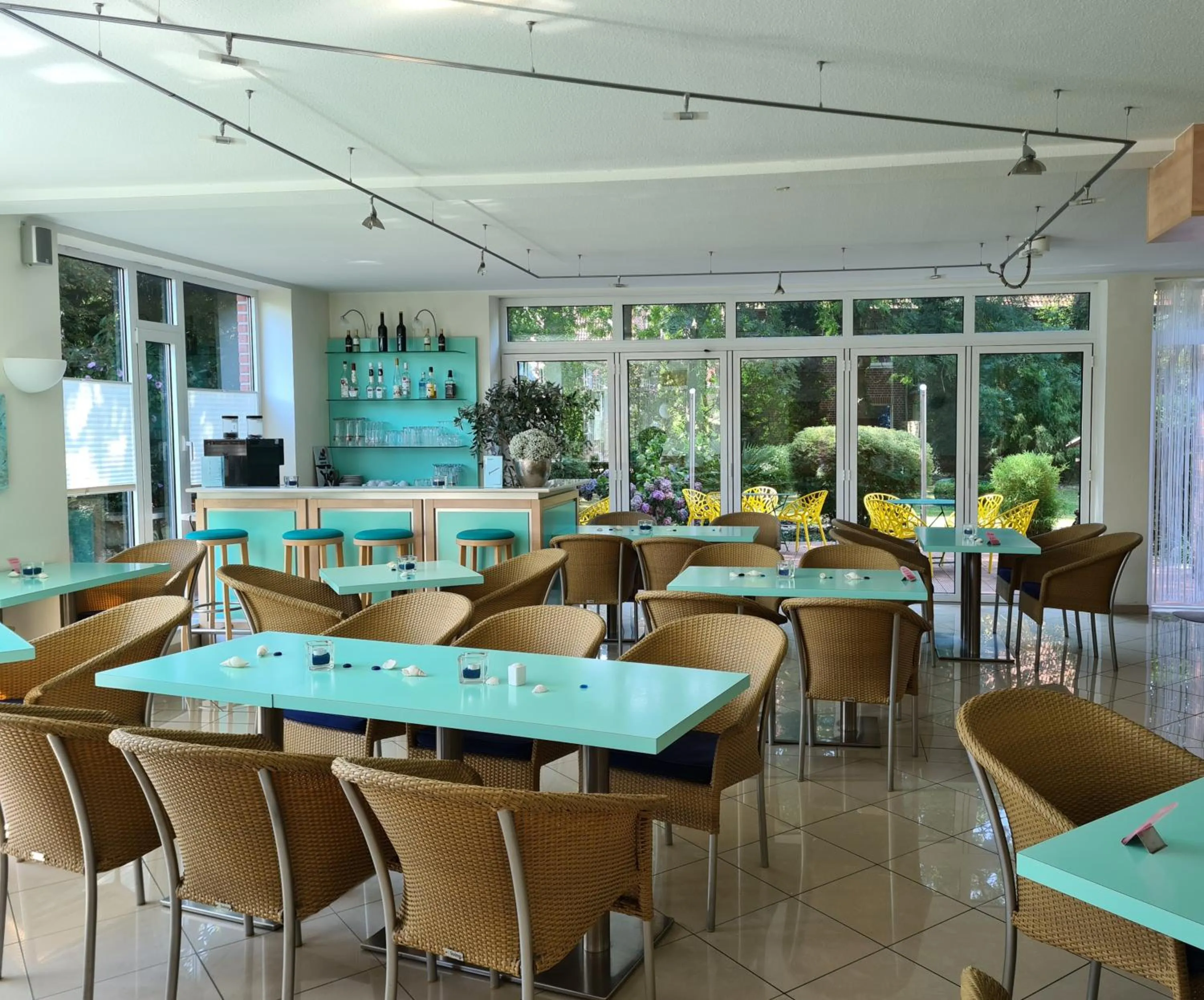 Restaurant/places to eat in Hotel Aquamarin
