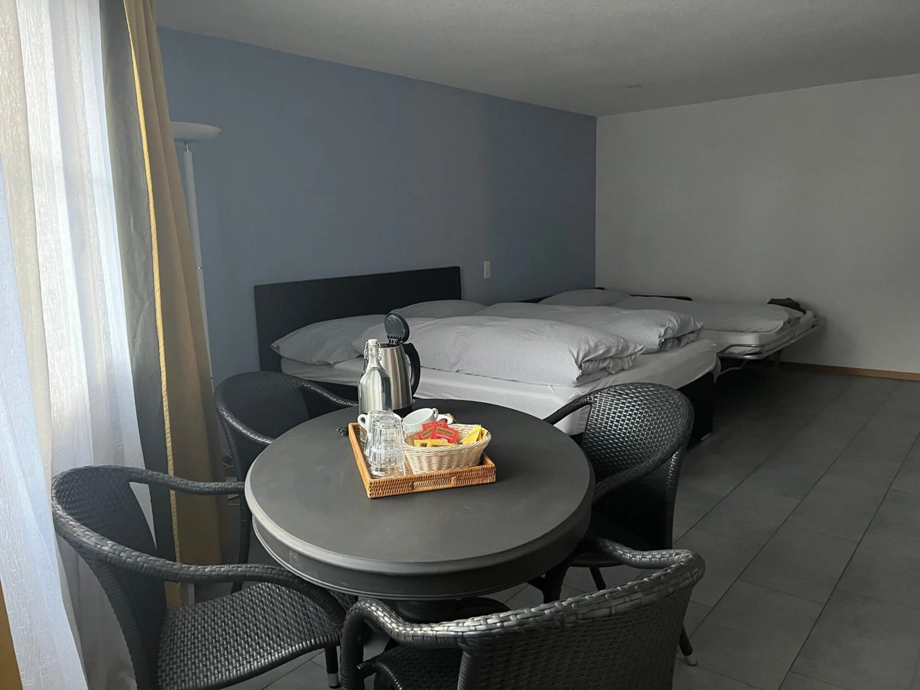 Bed in Hotel Viktoria Eden