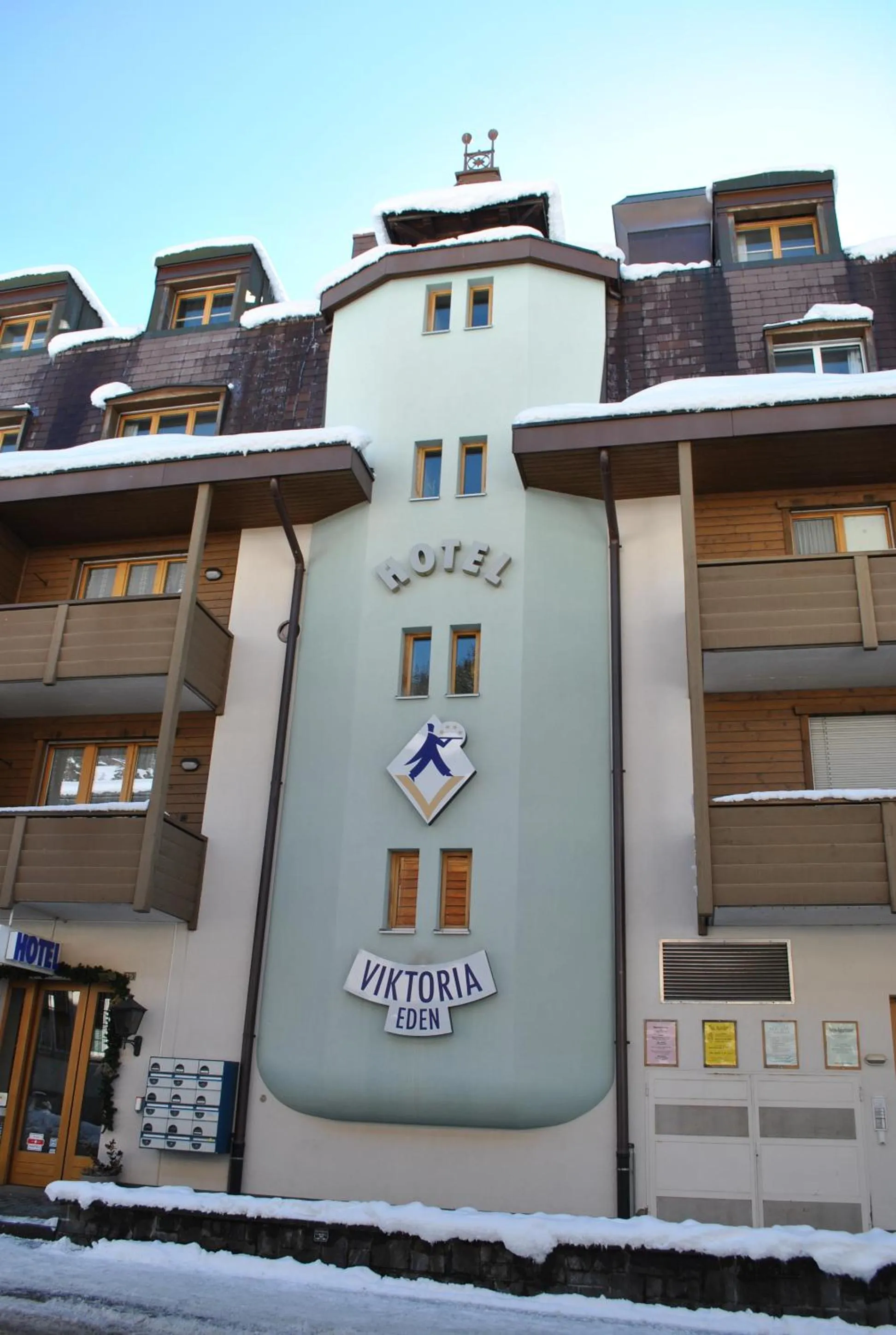 Property building in Hotel Viktoria Eden
