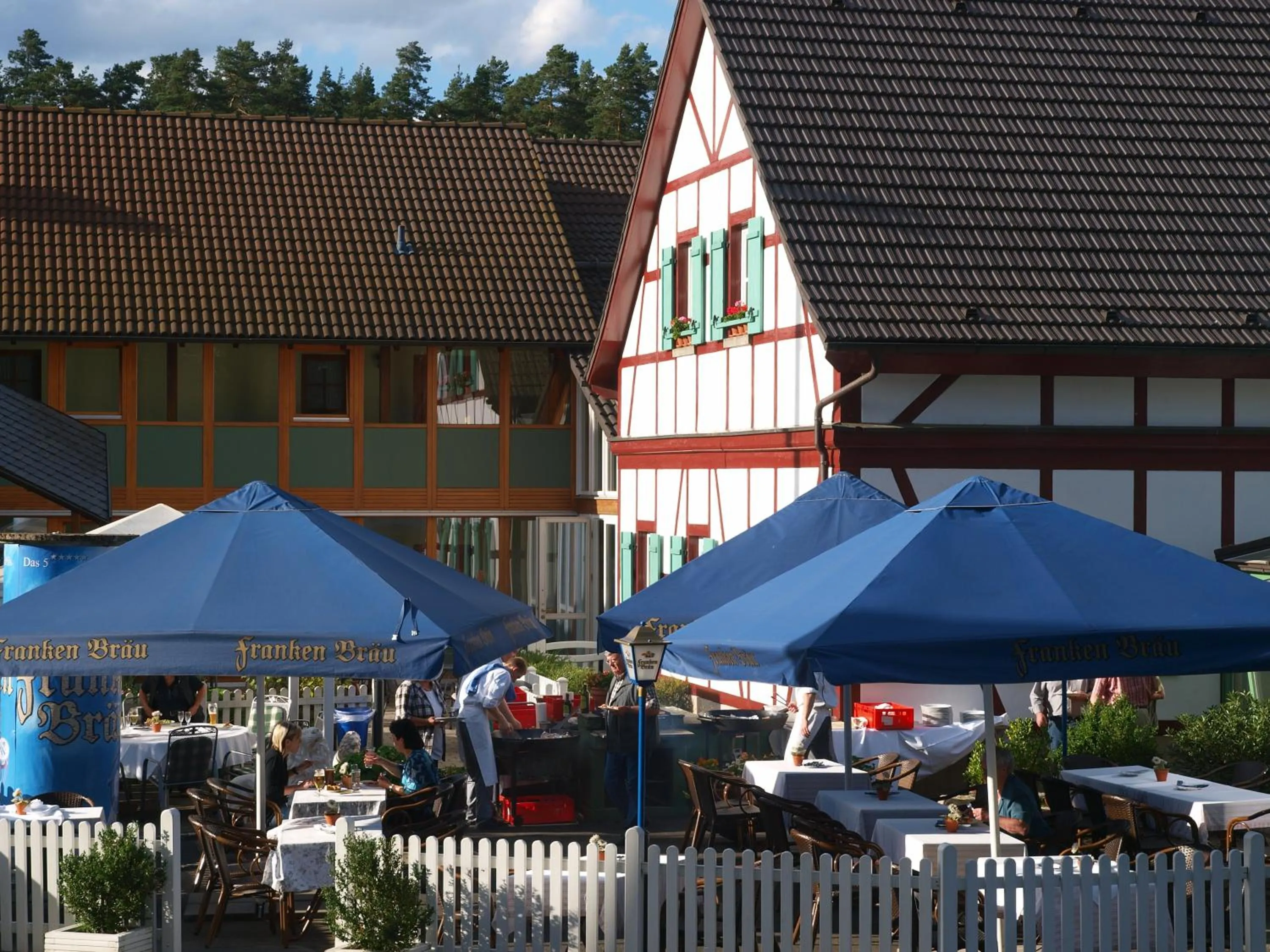 BBQ facilities in Waldhotel Bächlein