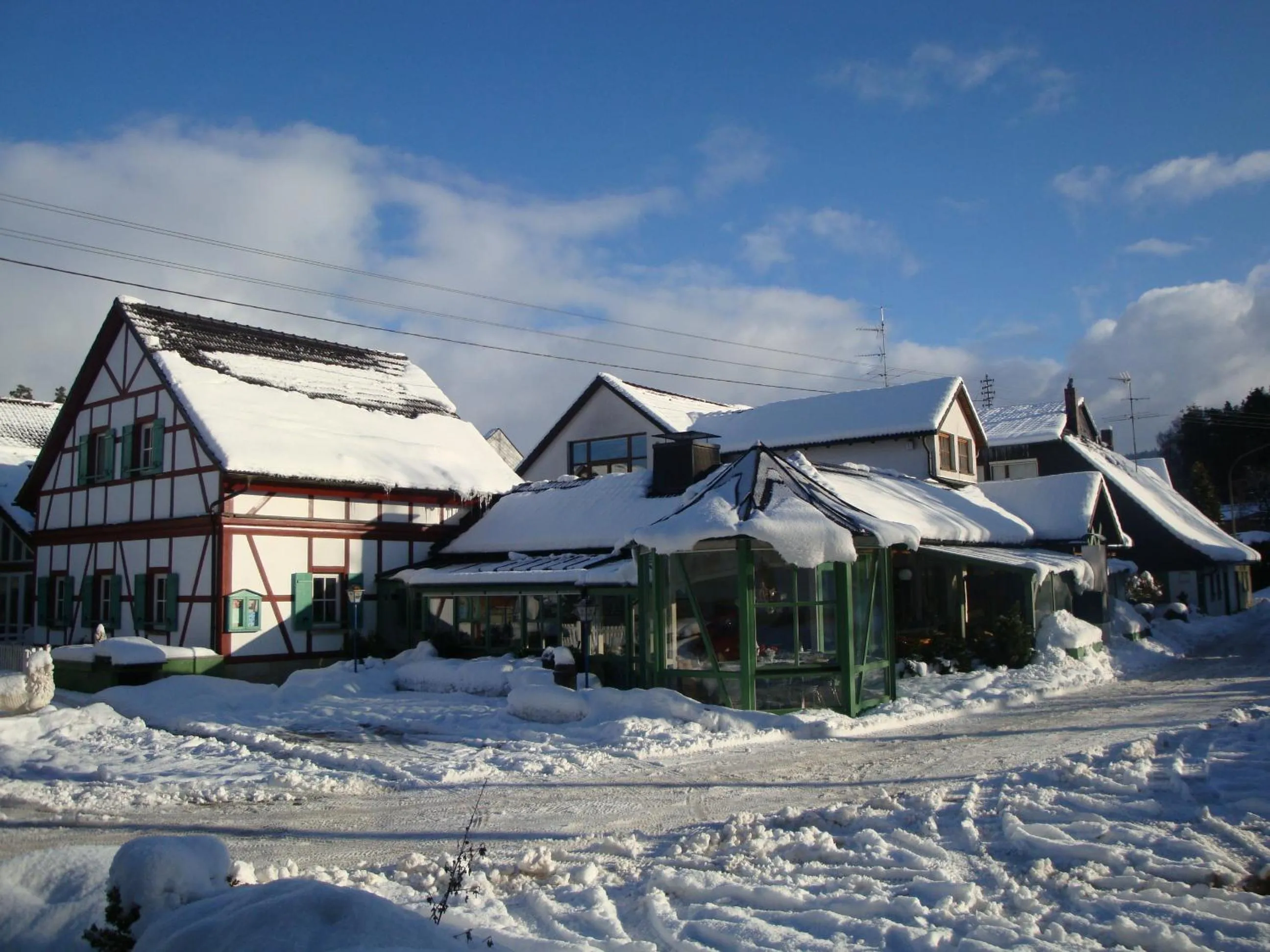 Winter in Waldhotel Bächlein