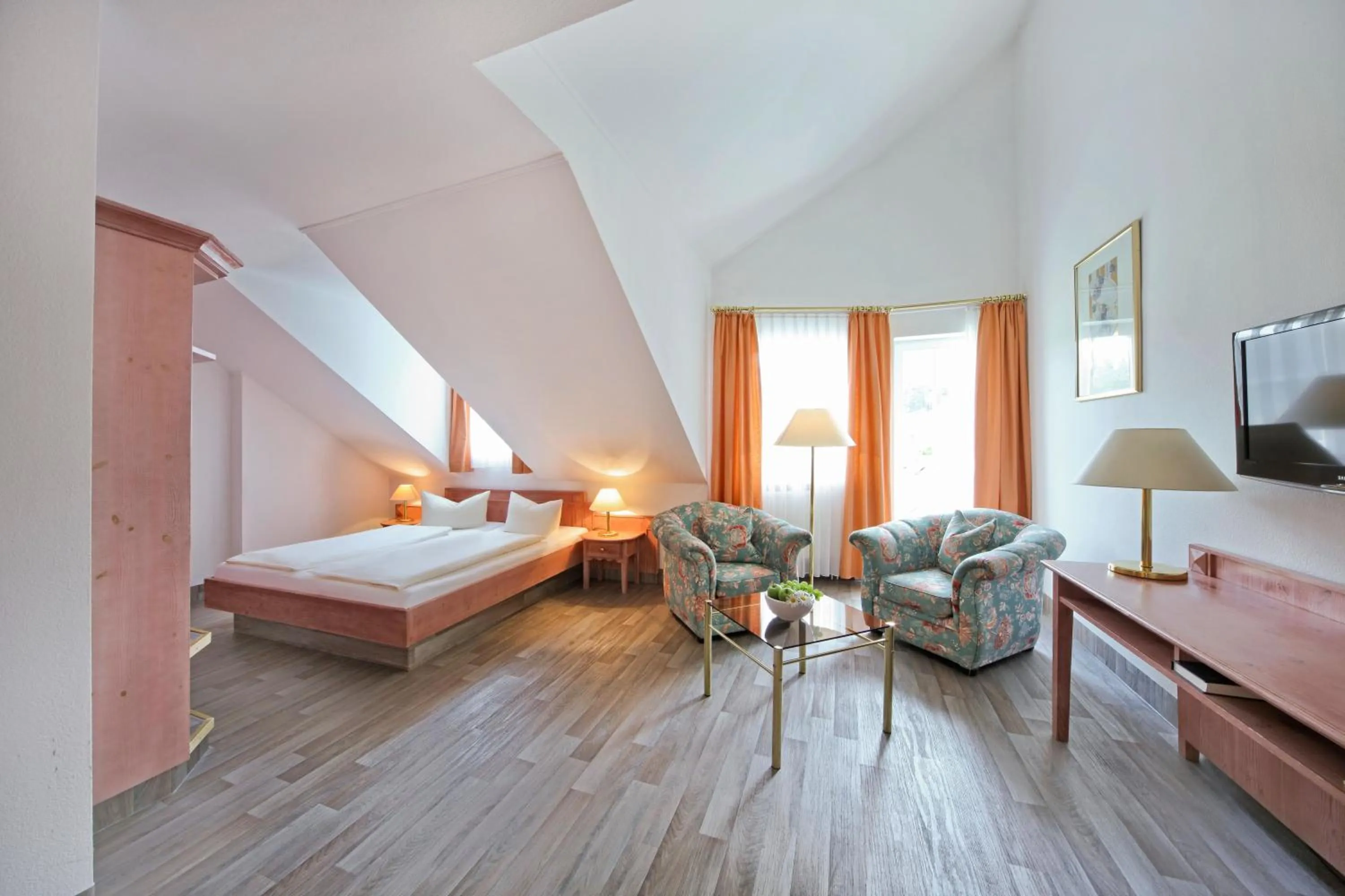Photo of the whole room, Bed in Waldhotel Bächlein