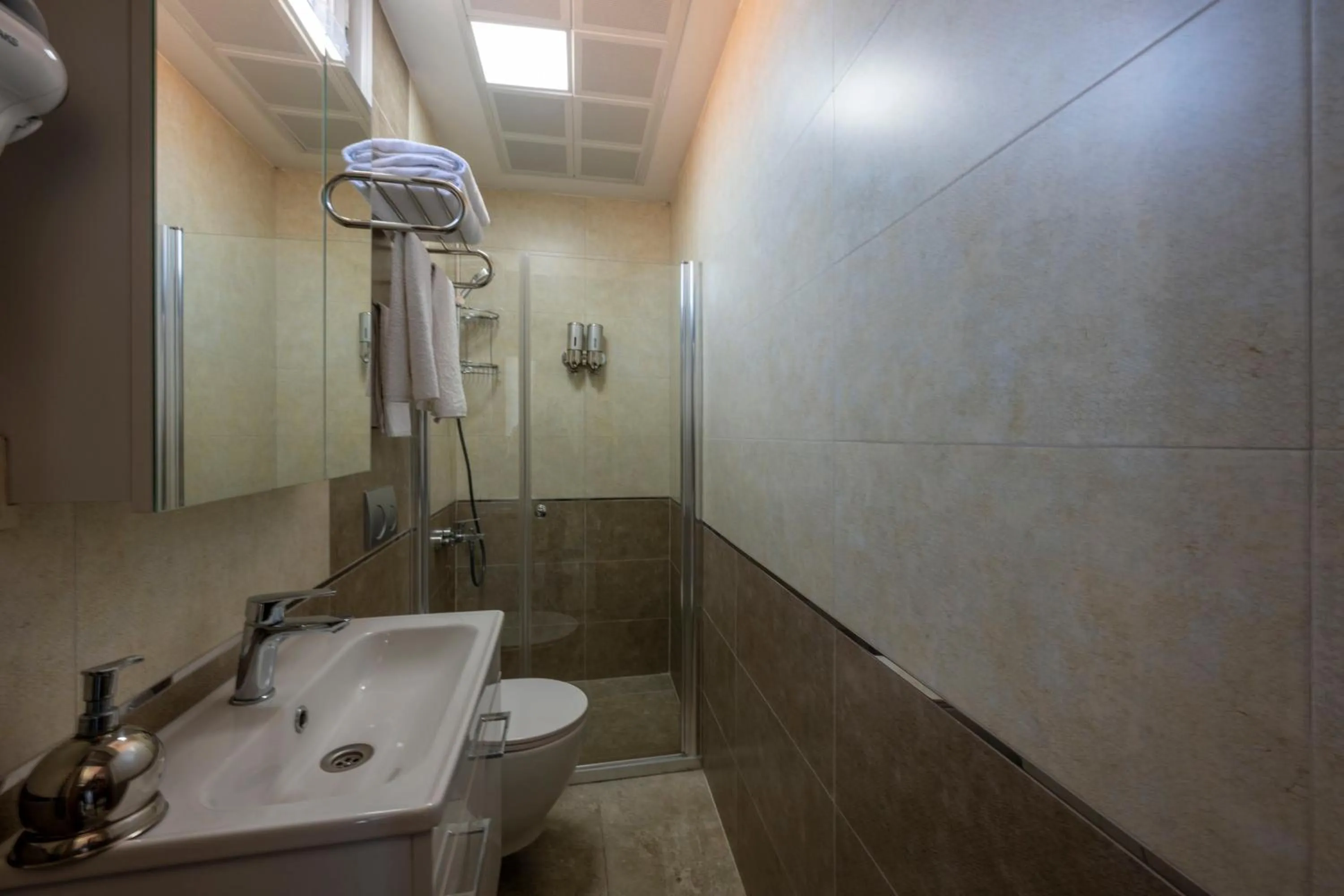 Bathroom in Comfort Suites Hotel