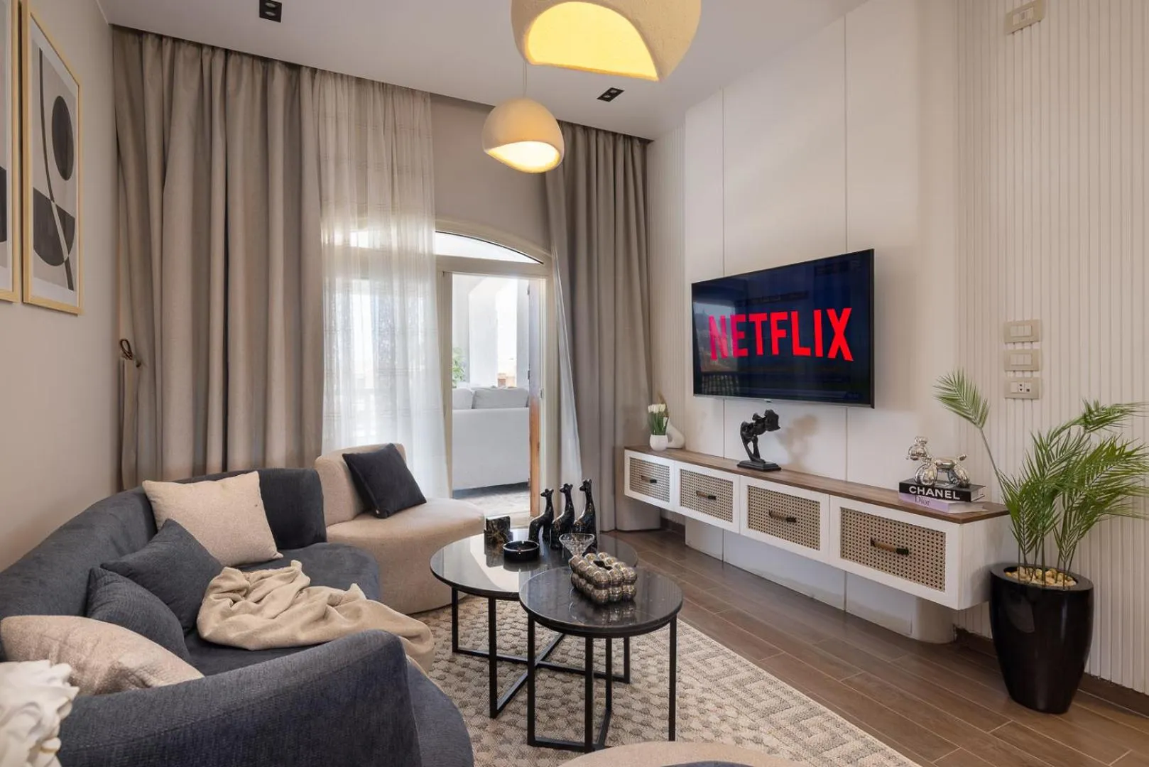 Living room in Marina Resort New Alamein By Seven Seasons