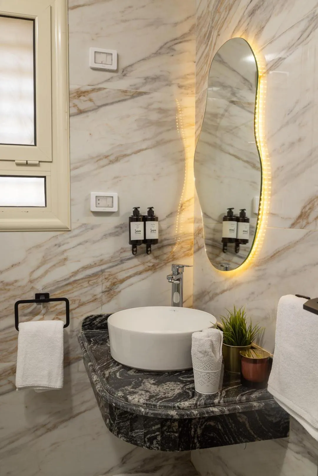 Bathroom in Marina Resort New Alamein By Seven Seasons