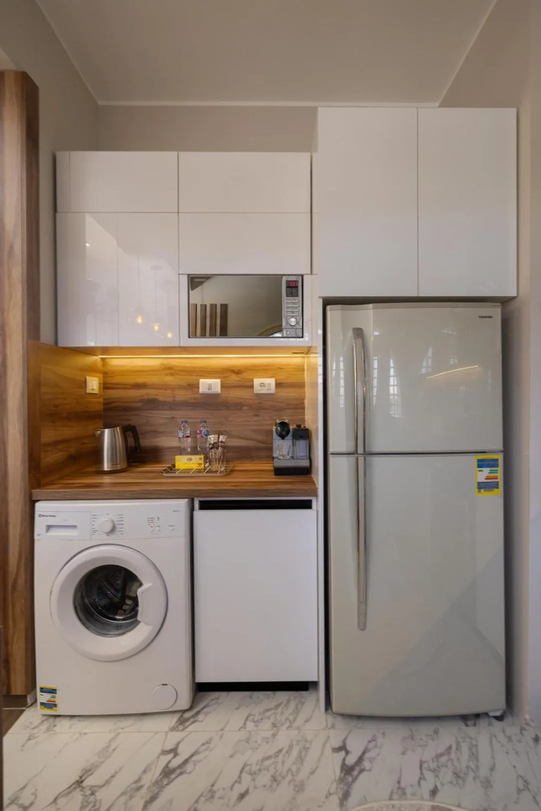 Kitchen or kitchenette in Marina Resort New Alamein By Seven Seasons