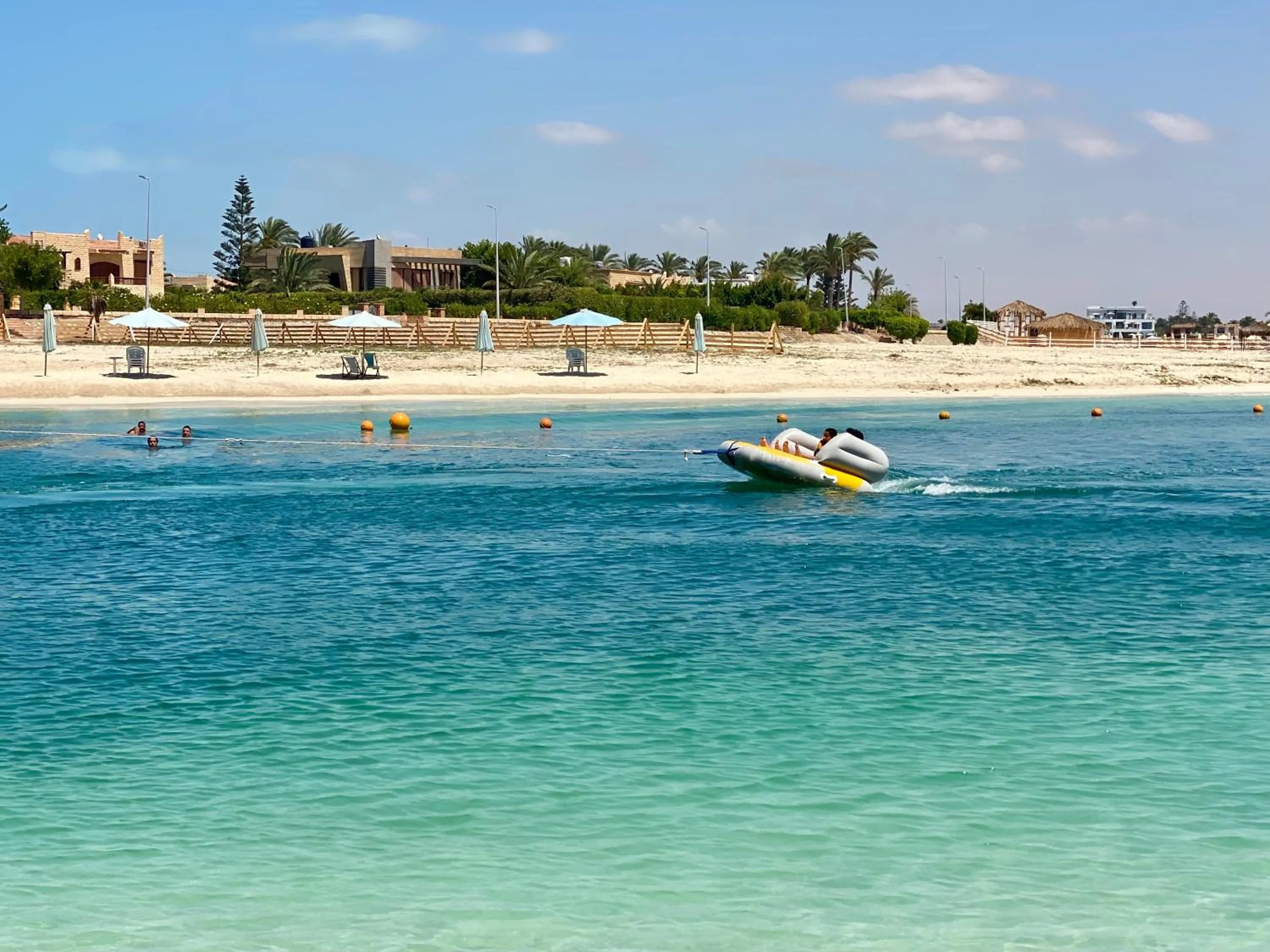 Aqua park in Marina Resort New Alamein By Seven Seasons