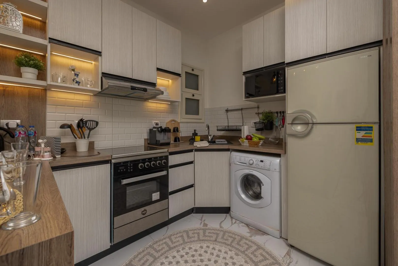 Kitchen or kitchenette in Marina Resort New Alamein By Seven Seasons