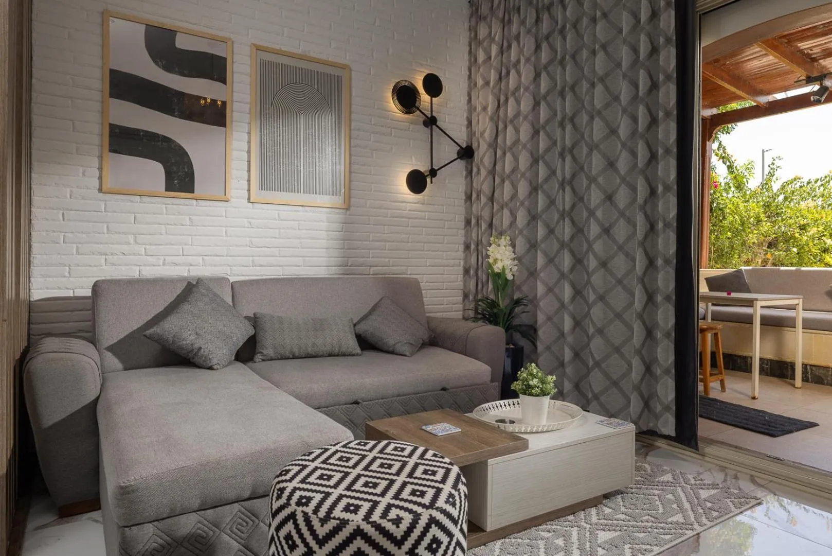 Living room in Marina Resort New Alamein By Seven Seasons