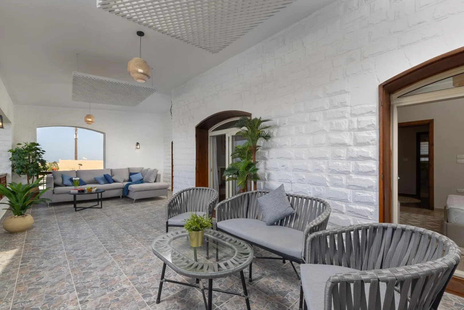 Patio in Marina Resort New Alamein By Seven Seasons